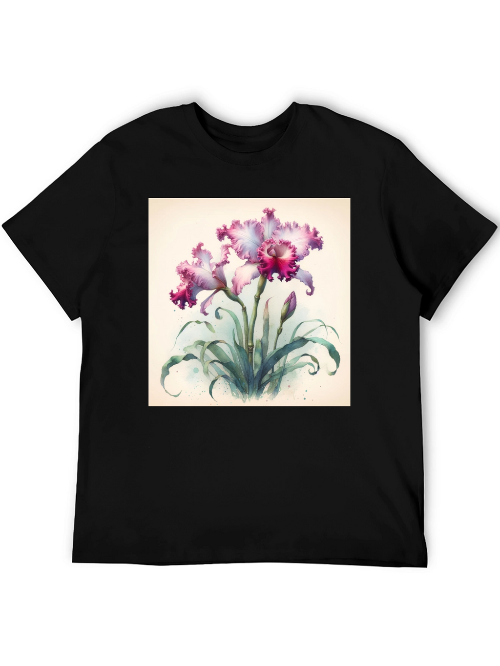 Floral Orchid Graphic Tee