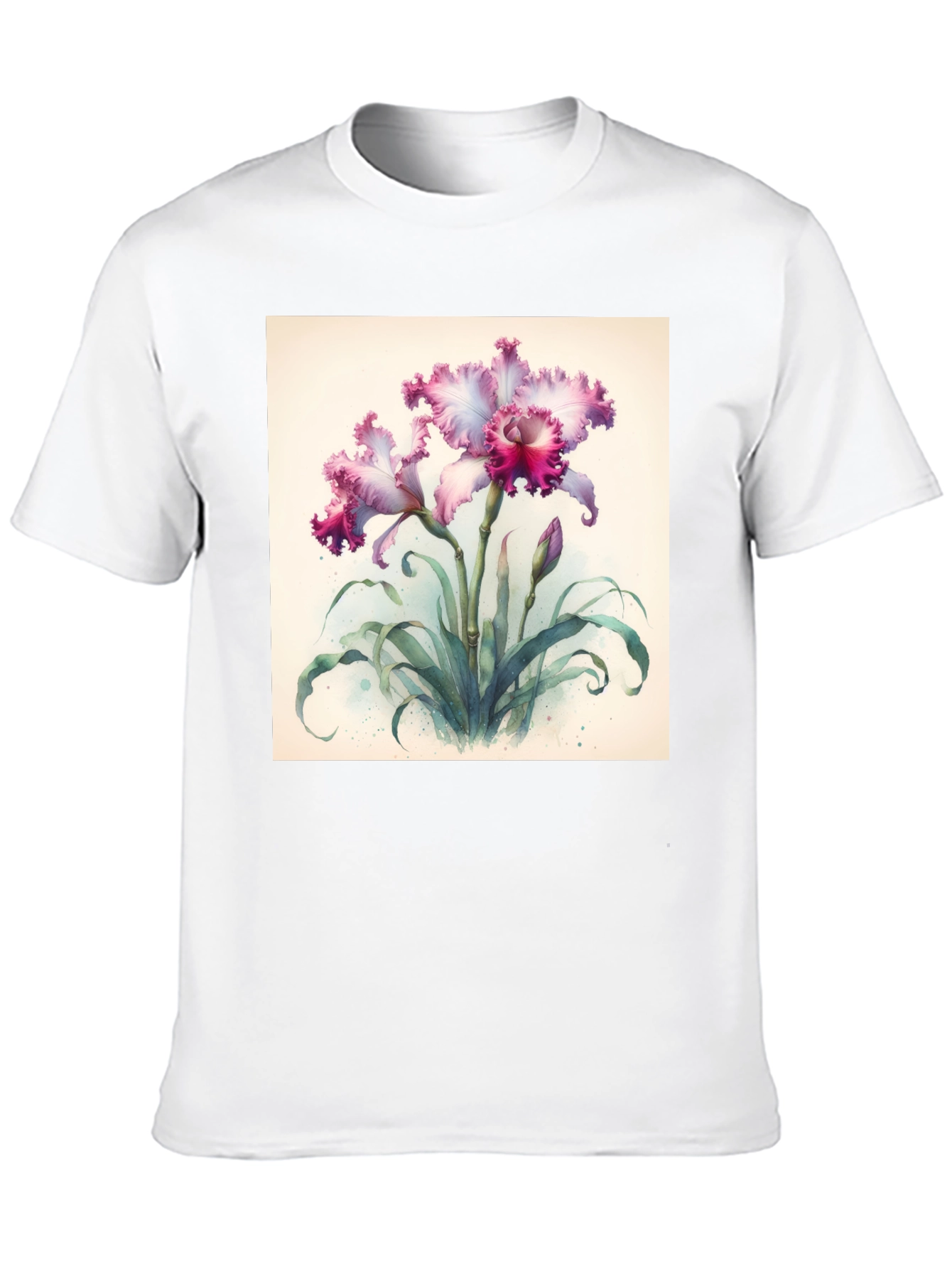 Floral Orchid Graphic Tee