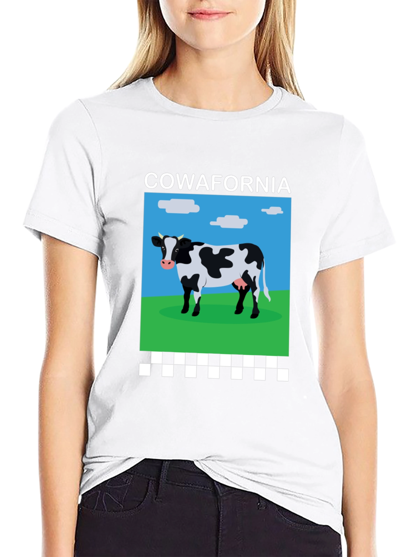 Cow-afornia T-Shirt: Hilarious Cow Design Tee