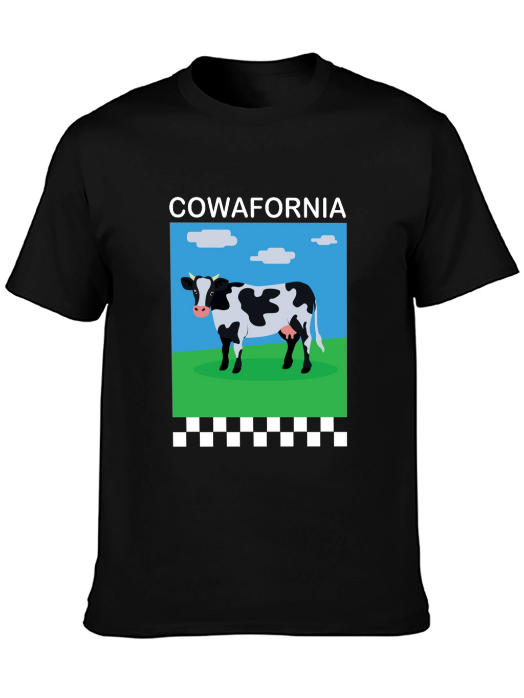 Cow-afornia T-Shirt: Hilarious Cow Design Tee