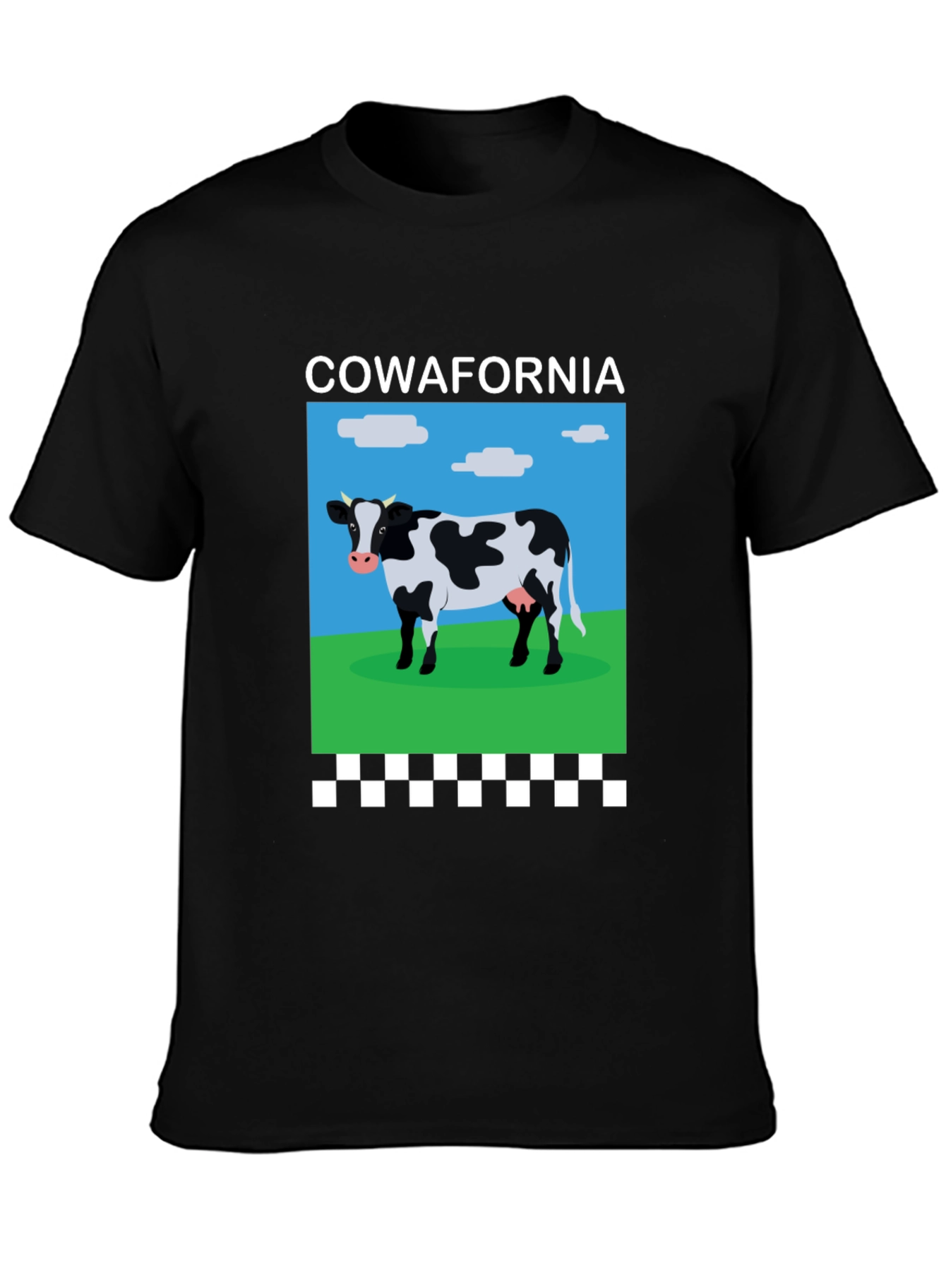 Cow-afornia T-Shirt: Hilarious Cow Design Tee