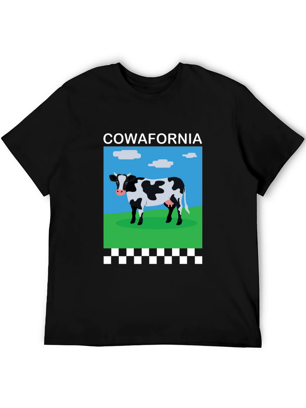 Cow-afornia T-Shirt: Hilarious Cow Design Tee