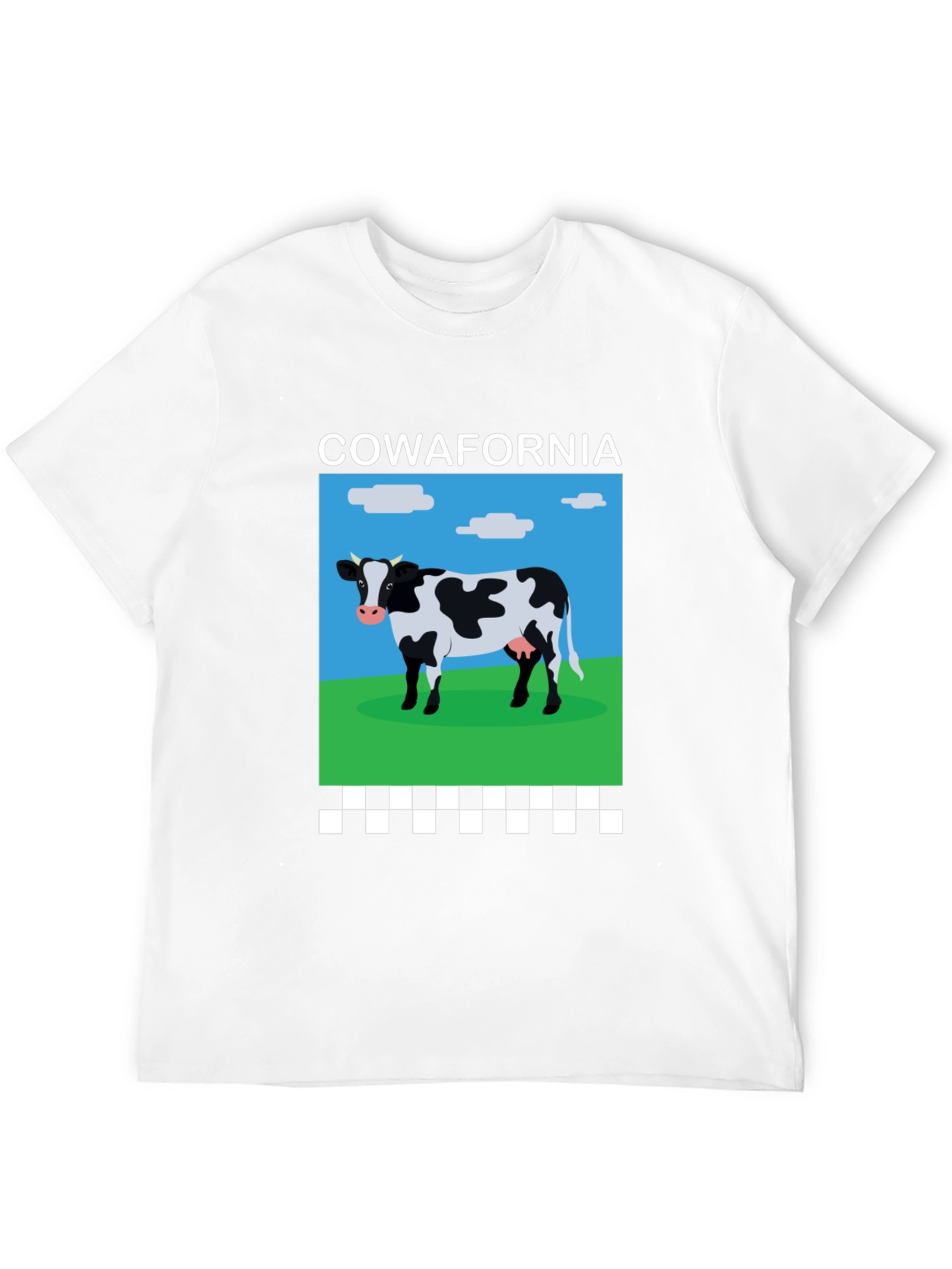 Cow-afornia T-Shirt: Hilarious Cow Design Tee