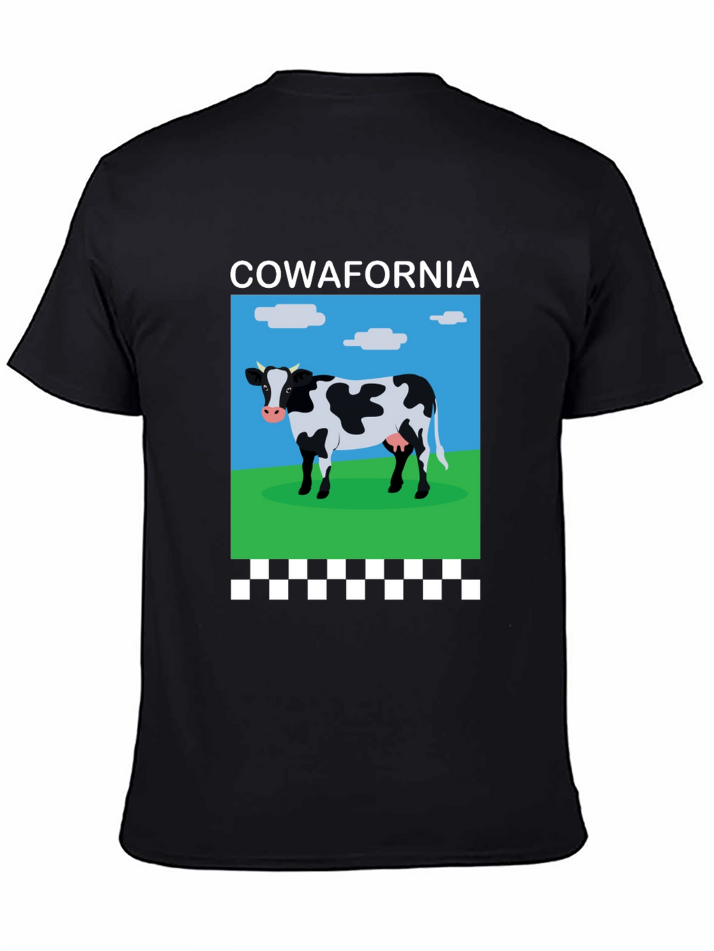 Cow-afornia T-Shirt: Hilarious Cow Design Tee