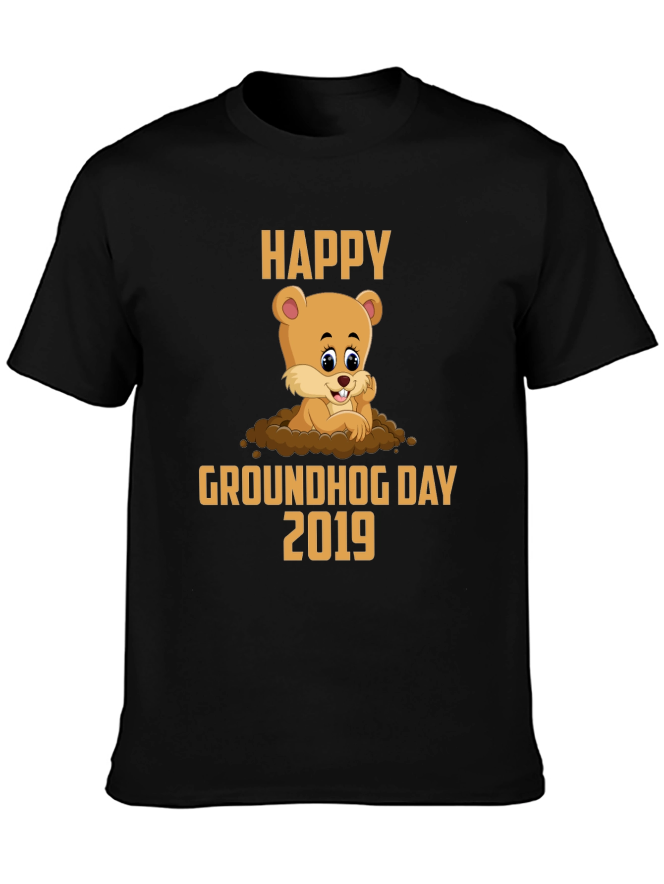 Happy Groundhog Day 2019 Graphic Tee