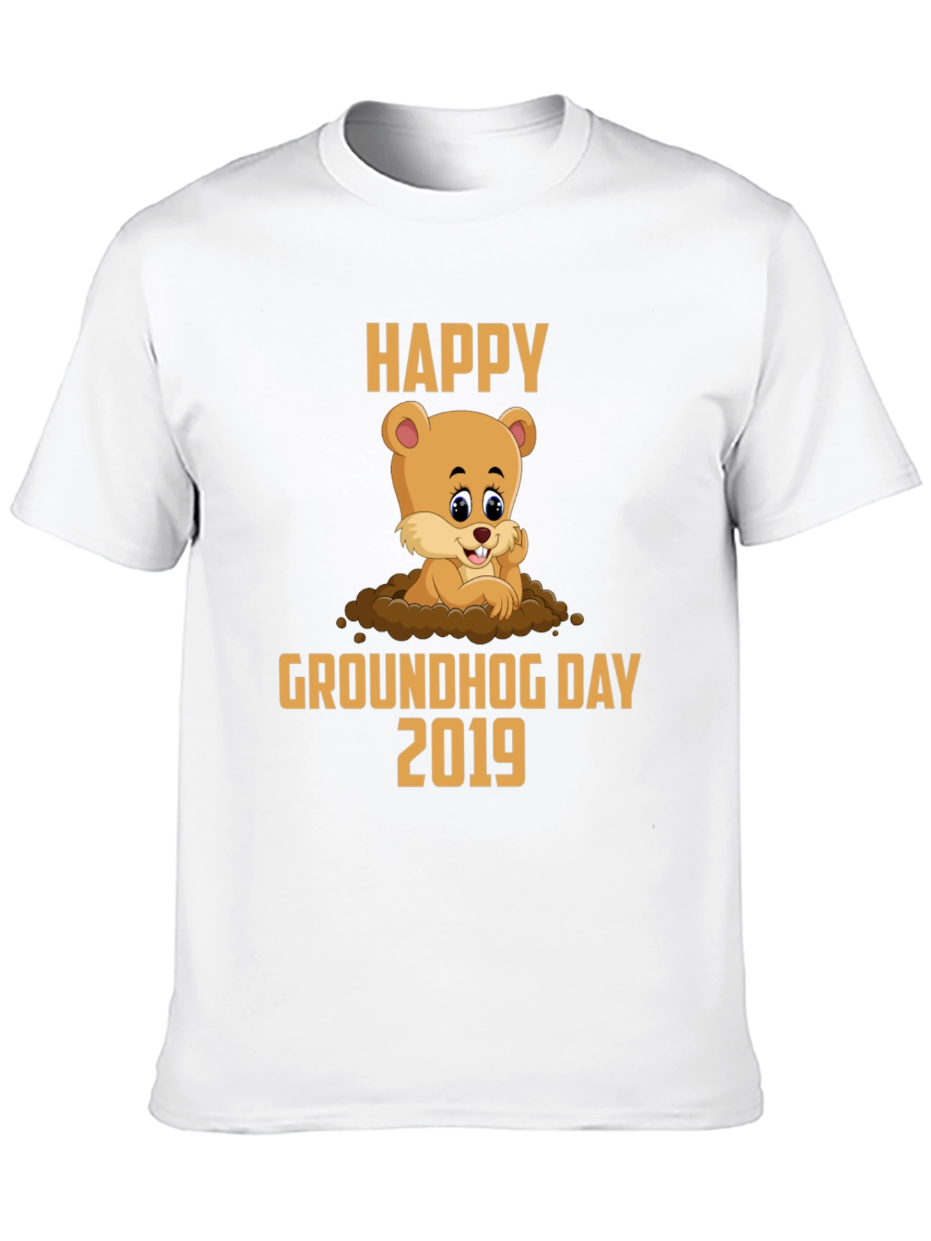 Happy Groundhog Day 2019 Graphic Tee