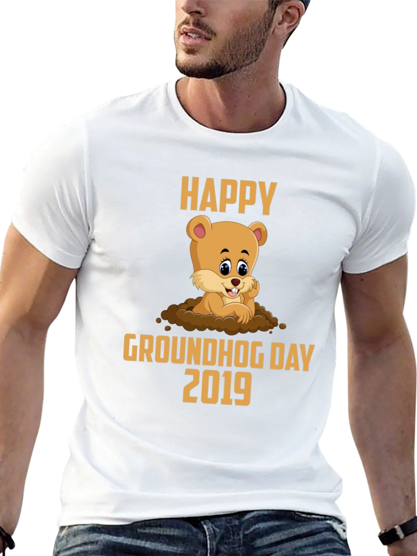 Happy Groundhog Day 2019 Graphic Tee