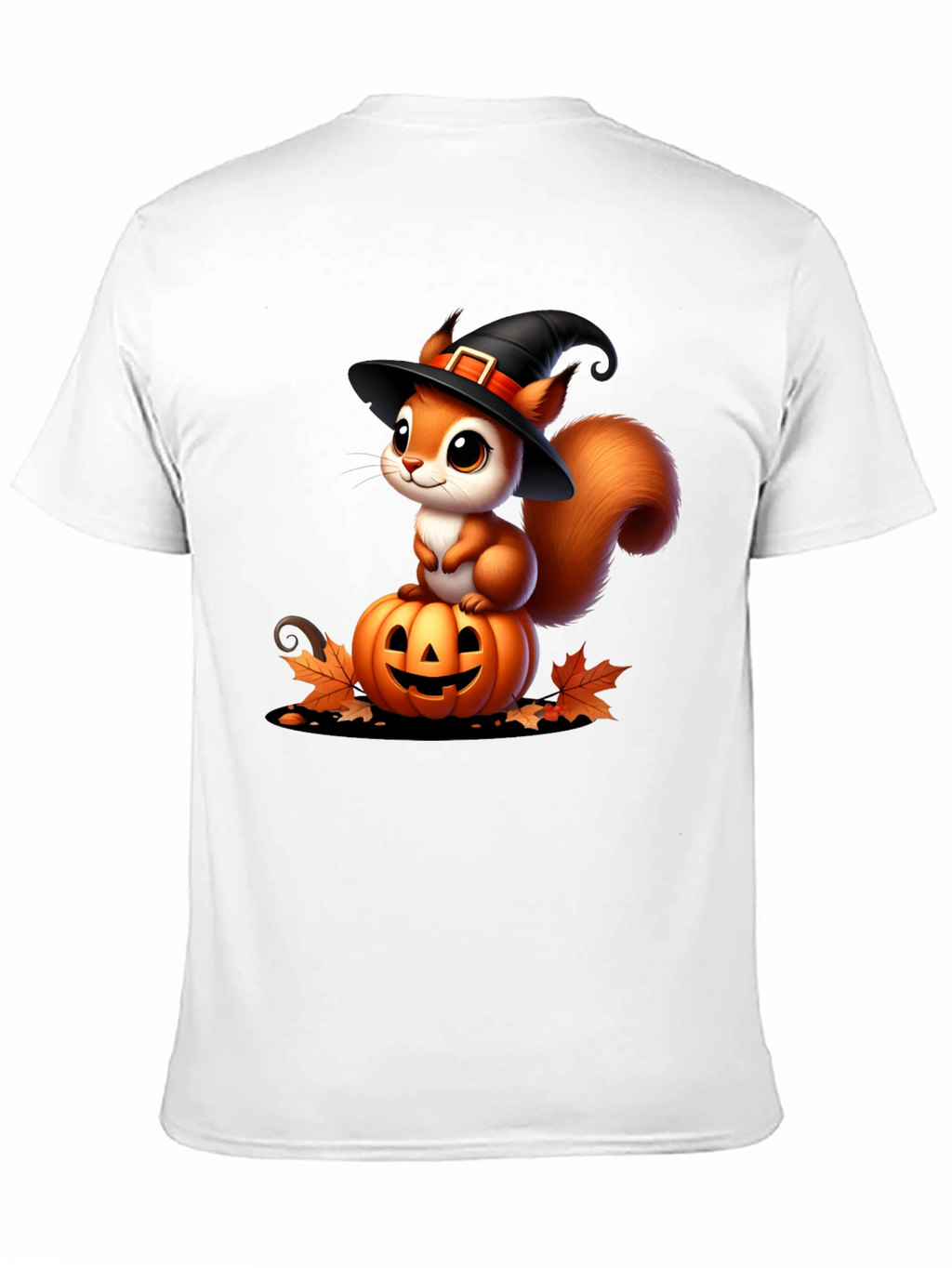 Halloween Squirrel Pumpkin T-Shirt