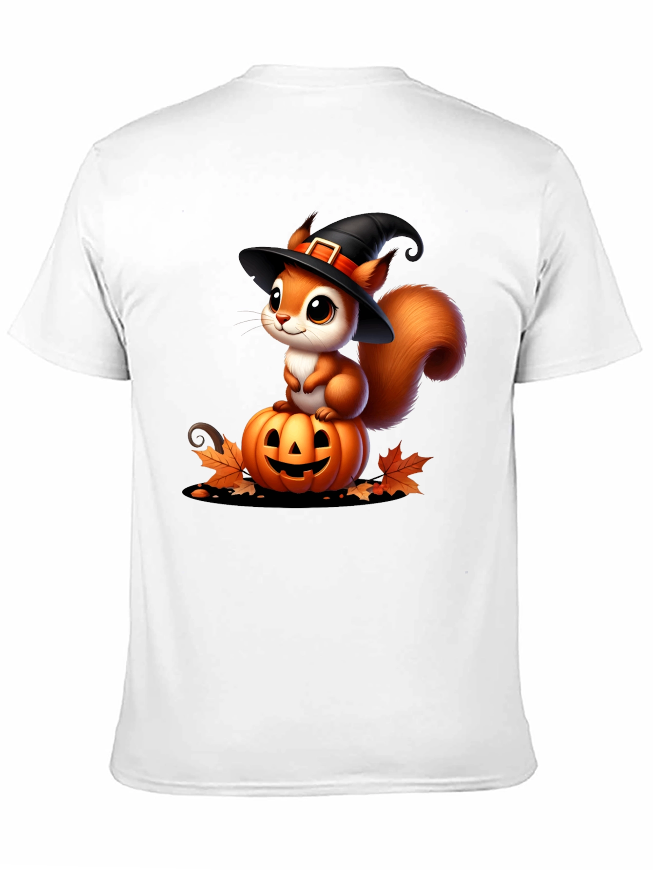 Halloween Squirrel Pumpkin T-Shirt