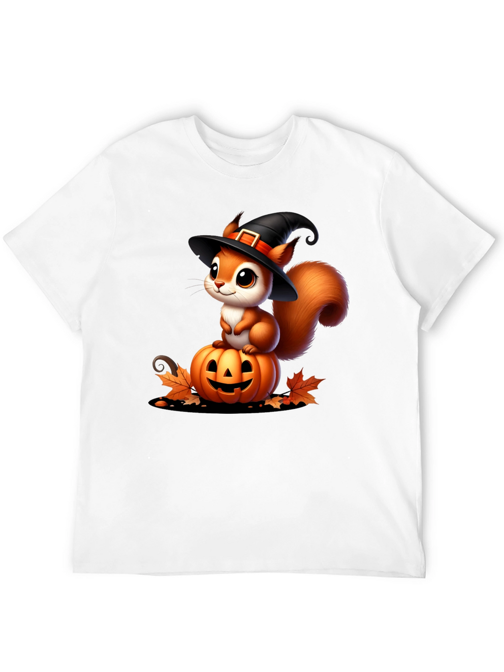 Halloween Squirrel Pumpkin T-Shirt