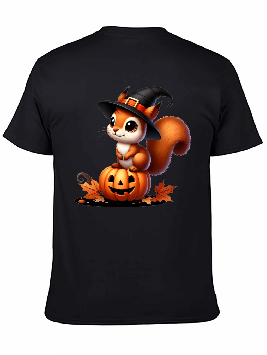 Halloween Squirrel Pumpkin T-Shirt