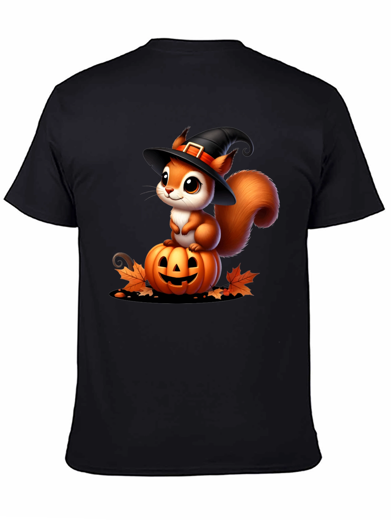 Halloween Squirrel Pumpkin T-Shirt