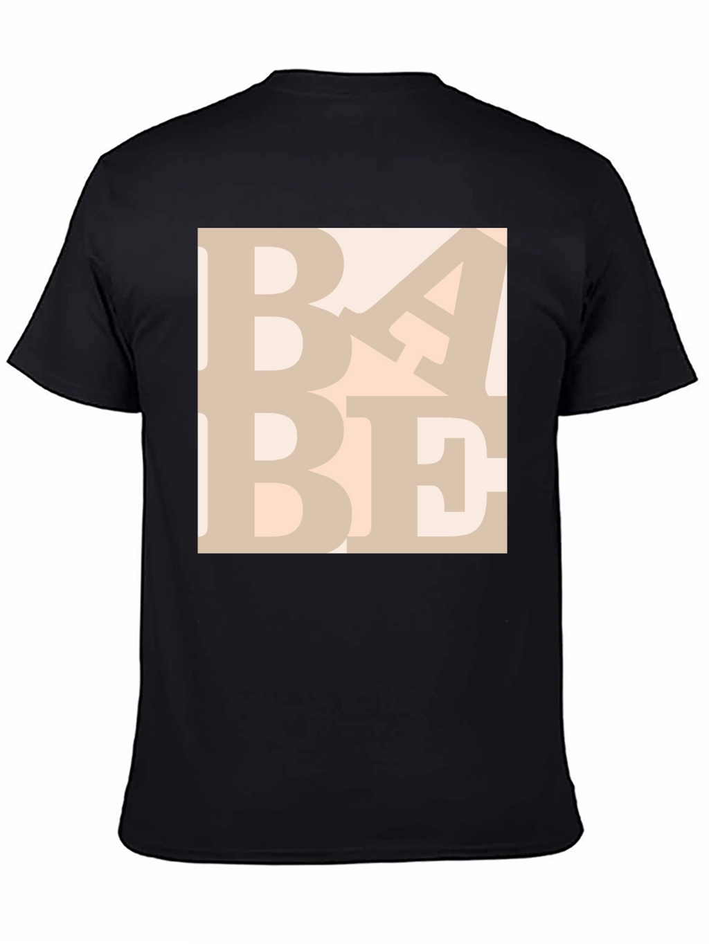 BABE Graphic Print Crewneck T-Shirt