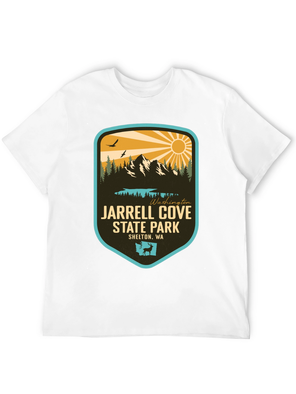Jarrell Cove State Park T-Shirt - Washington Souvenir Tee