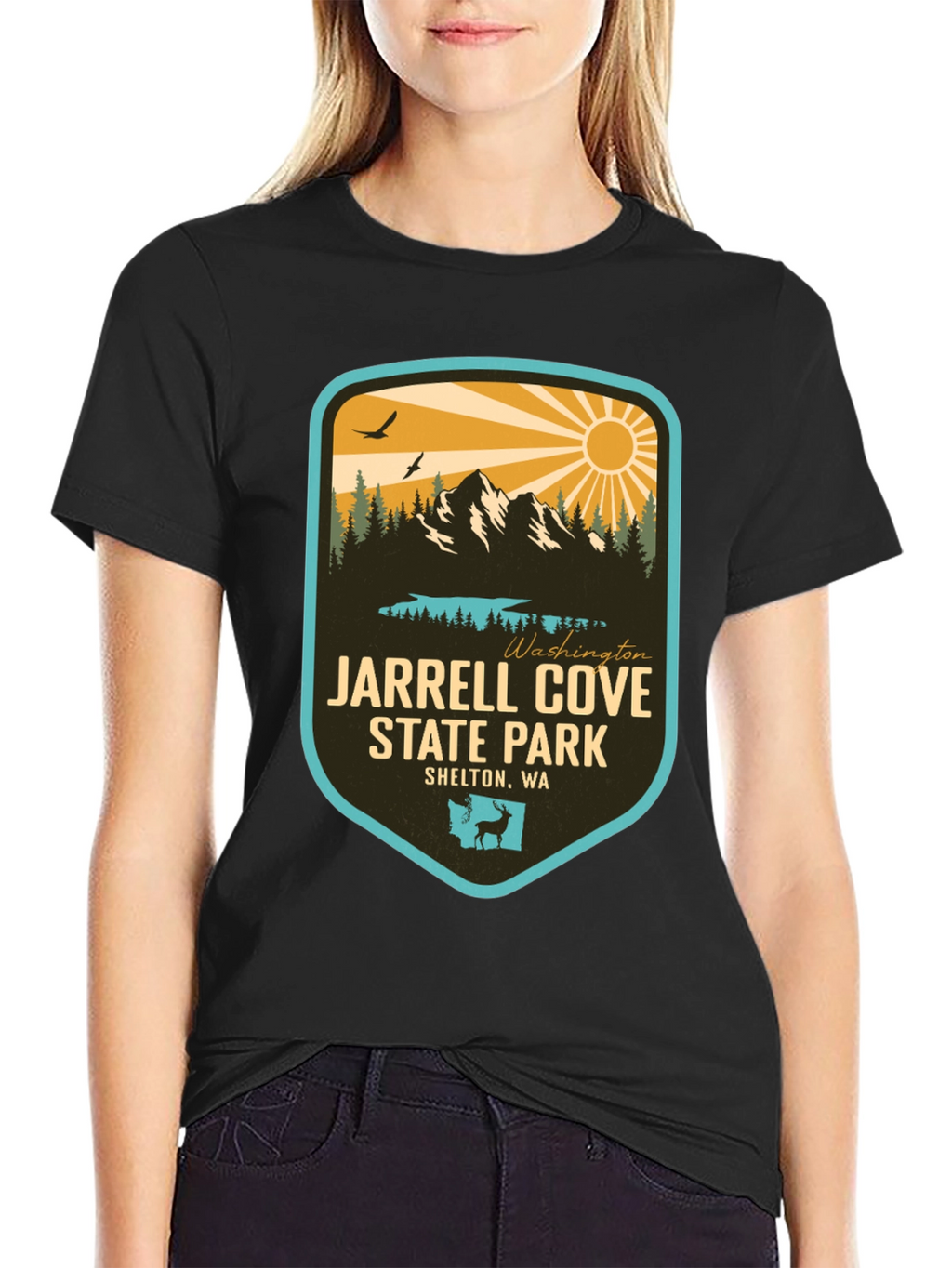 Jarrell Cove State Park T-Shirt - Washington Souvenir Tee