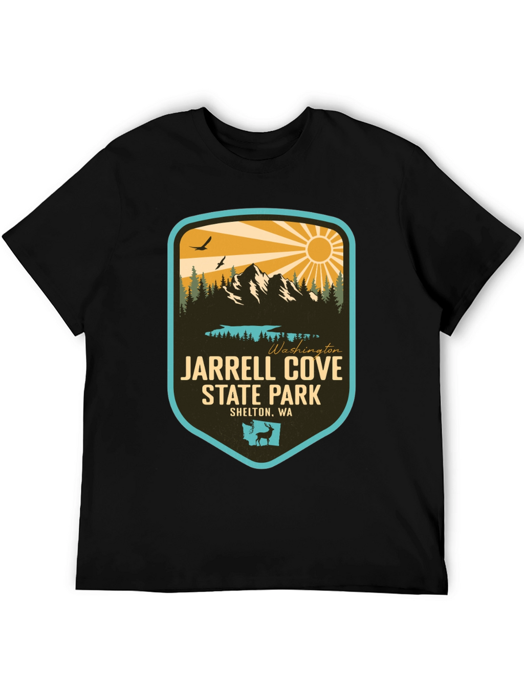 Jarrell Cove State Park T-Shirt - Washington Souvenir Tee