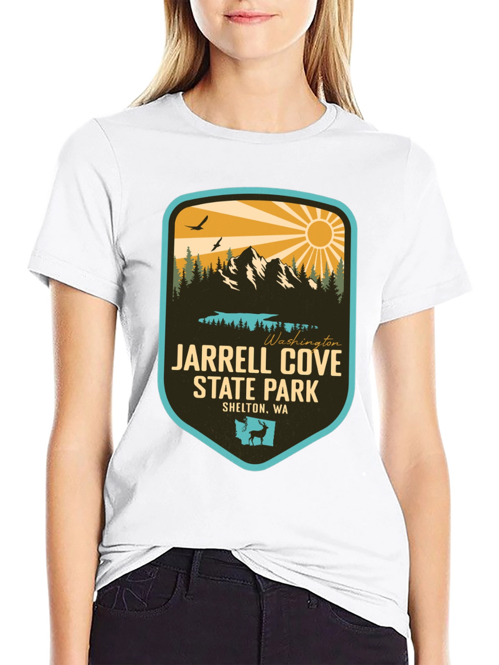 Jarrell Cove State Park T-Shirt - Washington Souvenir Tee