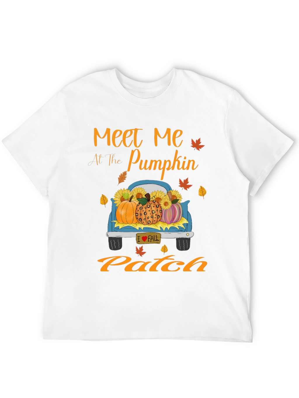 Fall Pumpkin Patch Truck T-Shirt