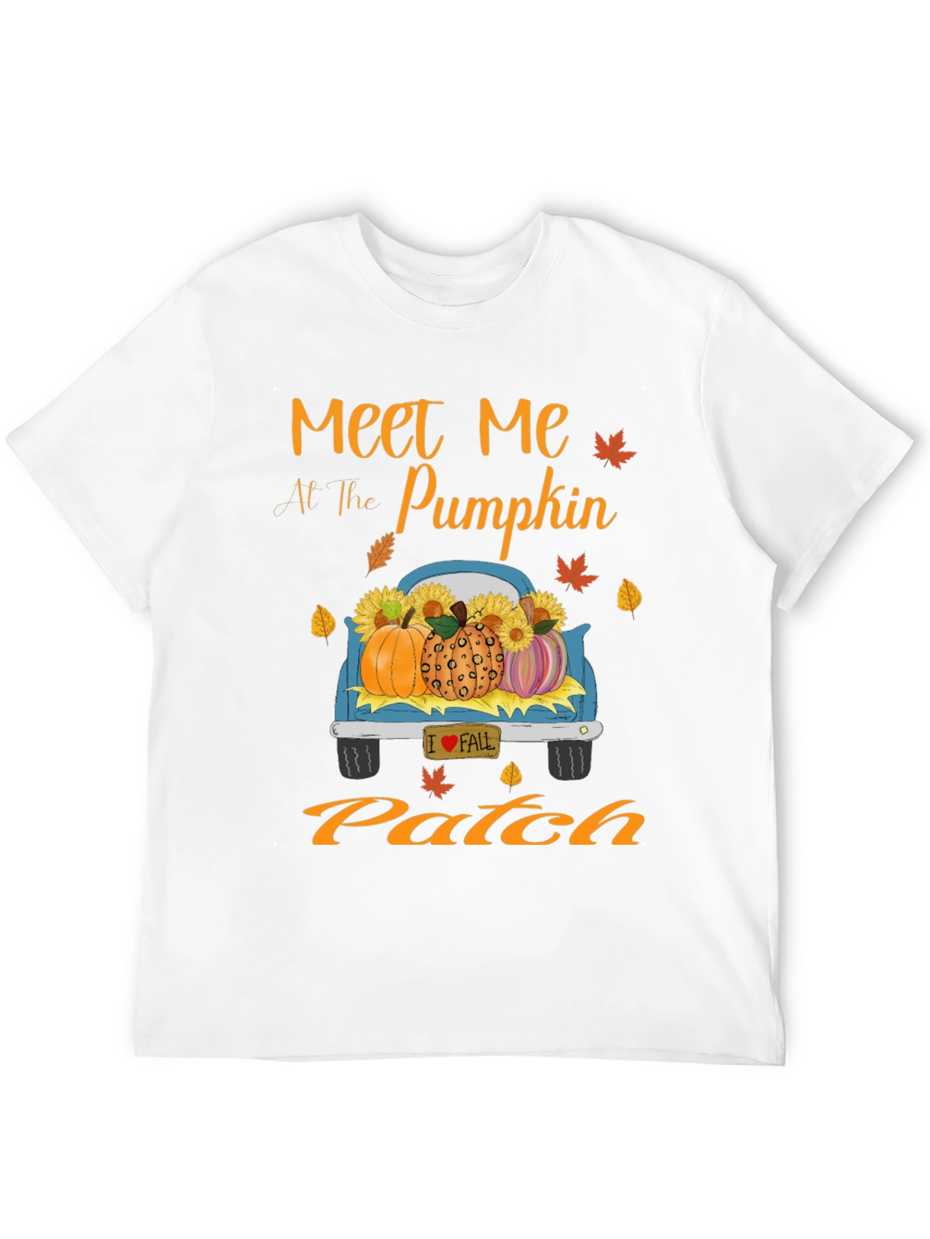 Fall Pumpkin Patch Truck T-Shirt