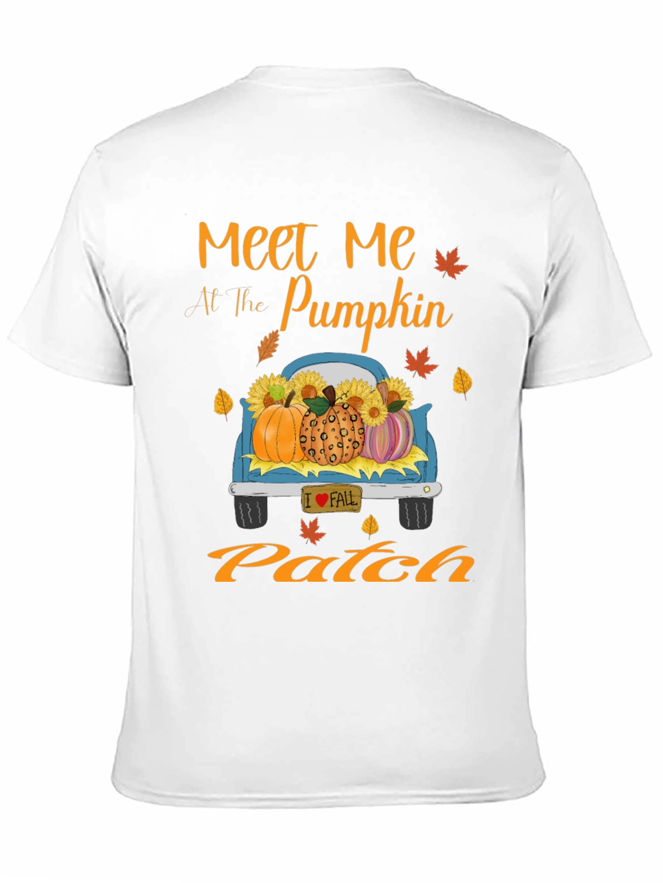 Fall Pumpkin Patch Truck T-Shirt