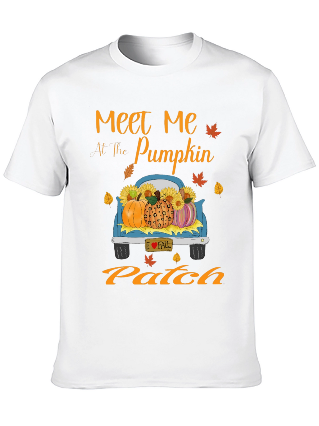 Fall Pumpkin Patch Truck T-Shirt