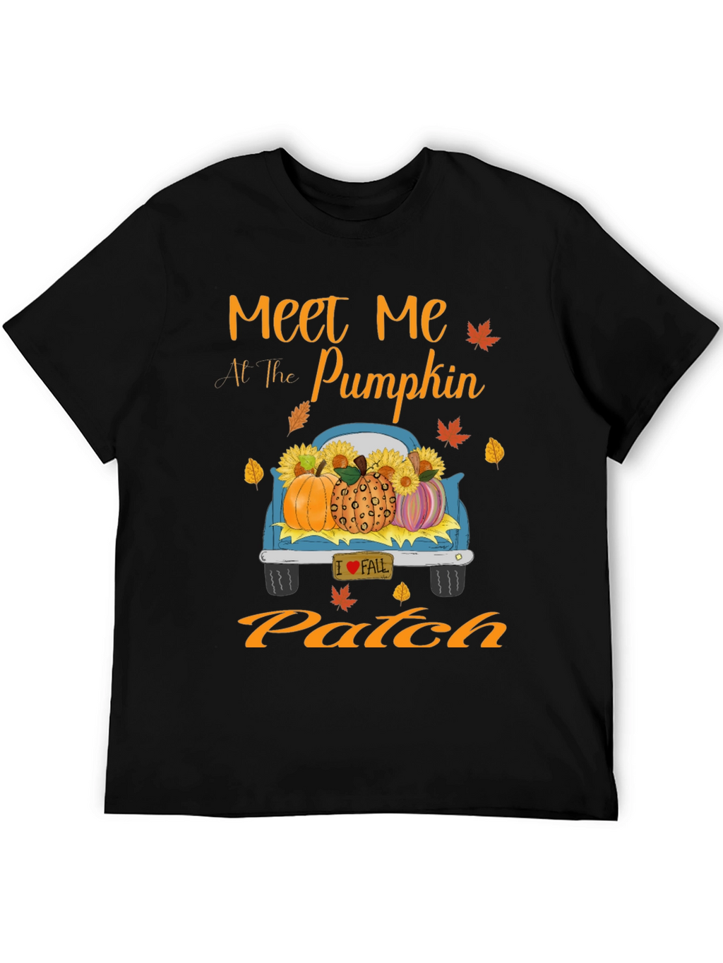 Fall Pumpkin Patch Truck T-Shirt