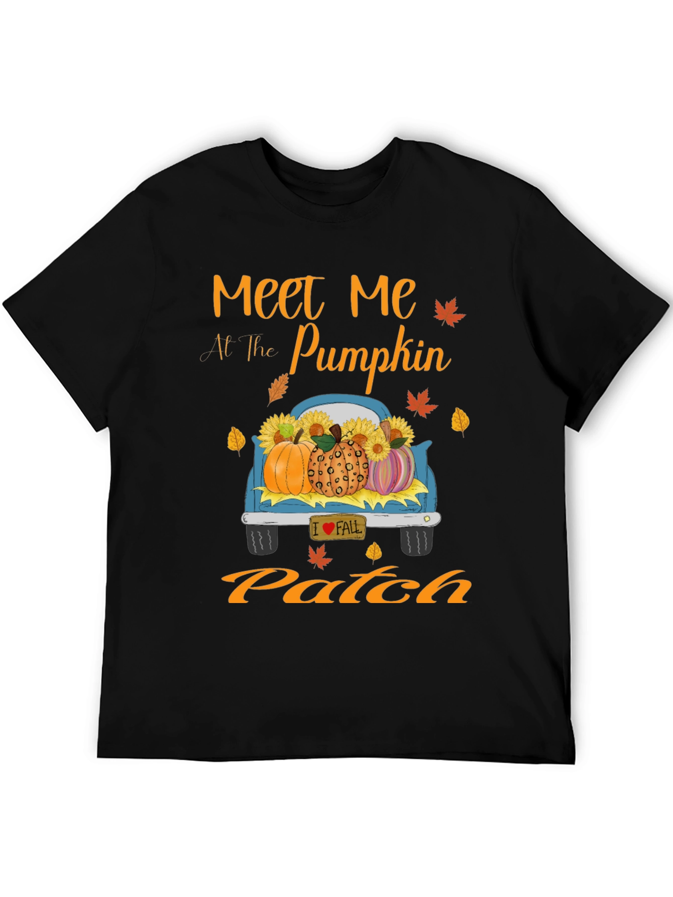 Fall Pumpkin Patch Truck T-Shirt