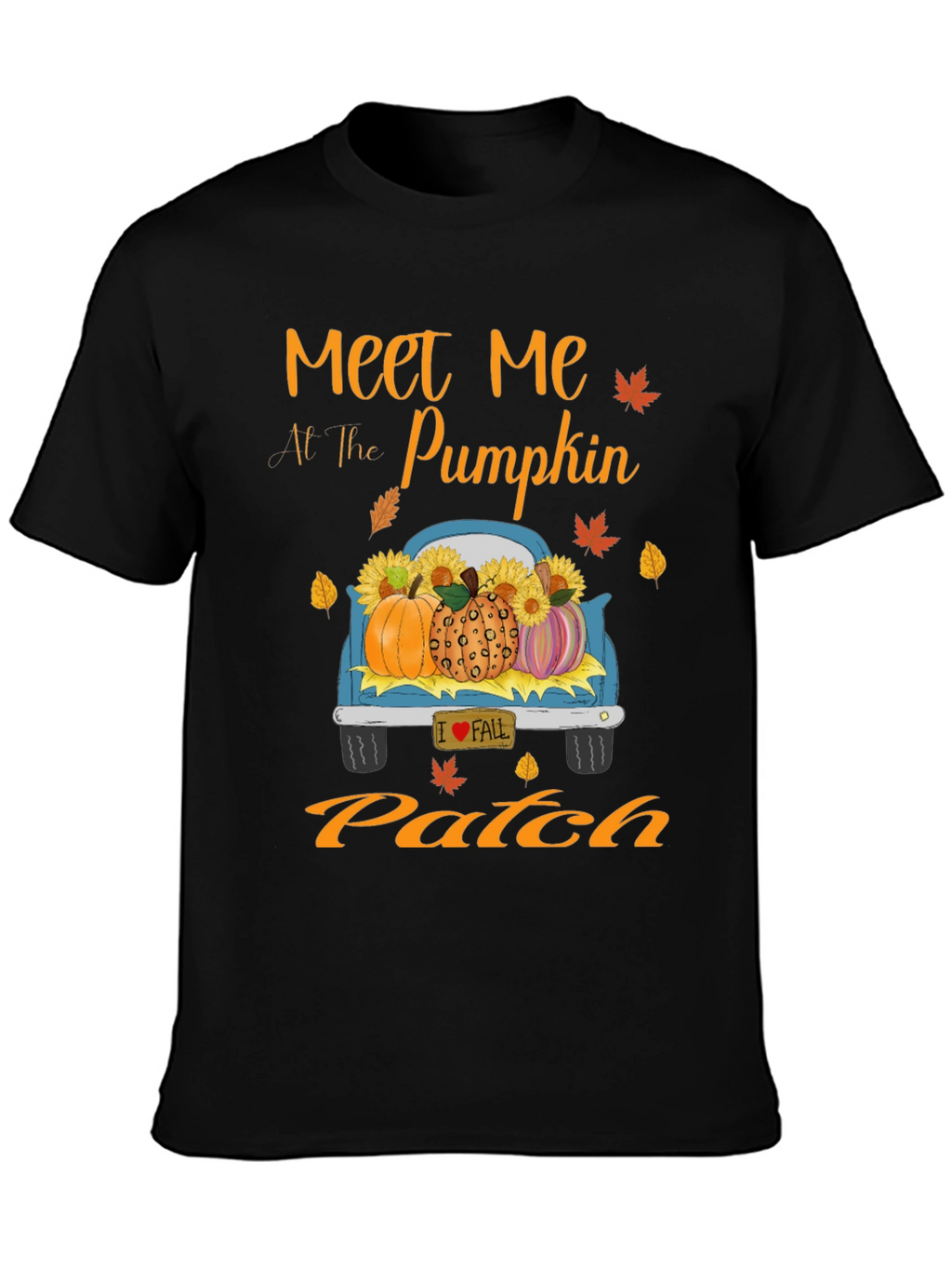 Fall Pumpkin Patch Truck T-Shirt