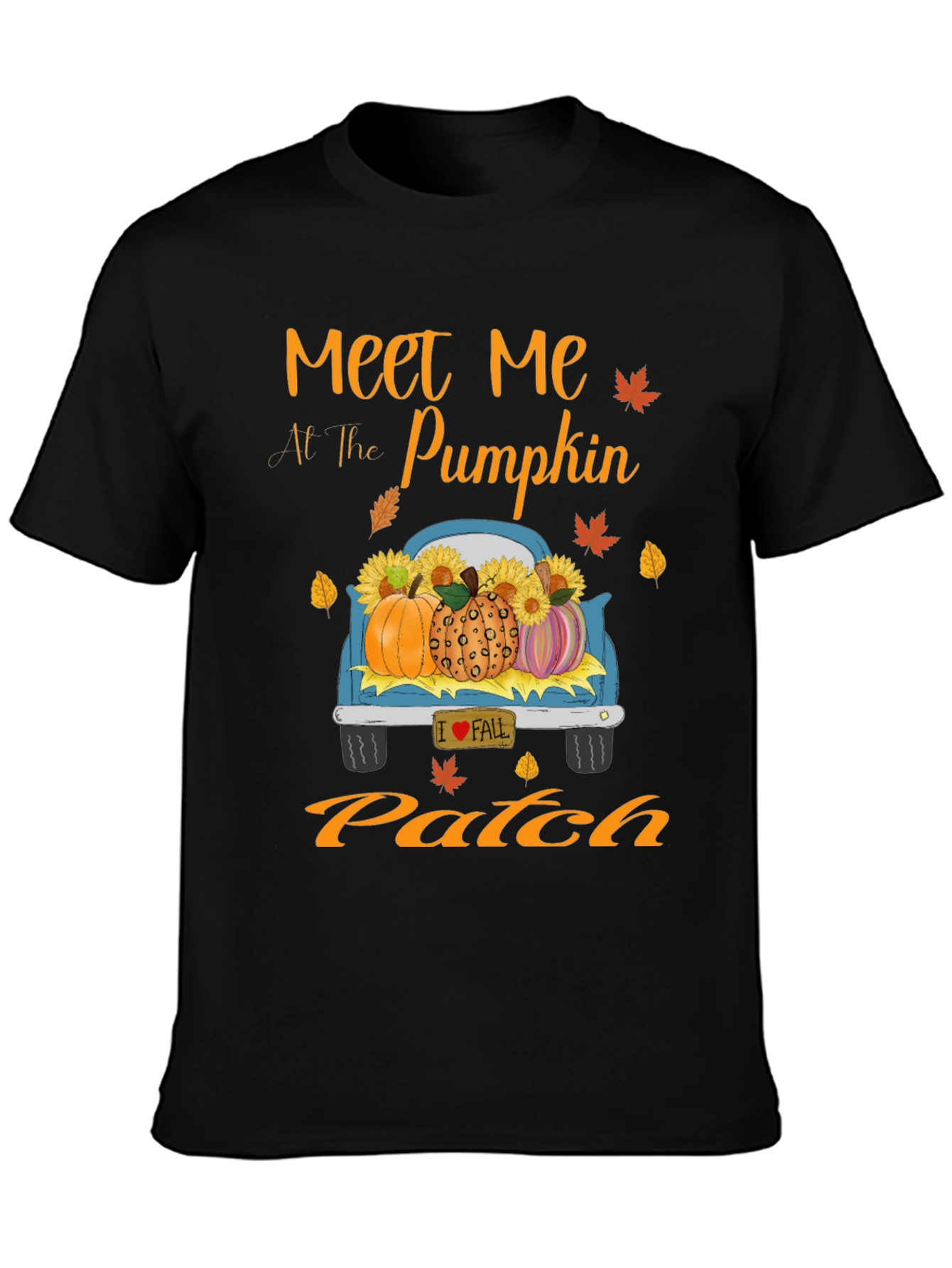 Fall Pumpkin Patch Truck T-Shirt