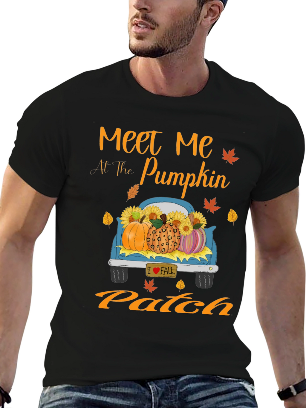 Fall Pumpkin Patch Truck T-Shirt