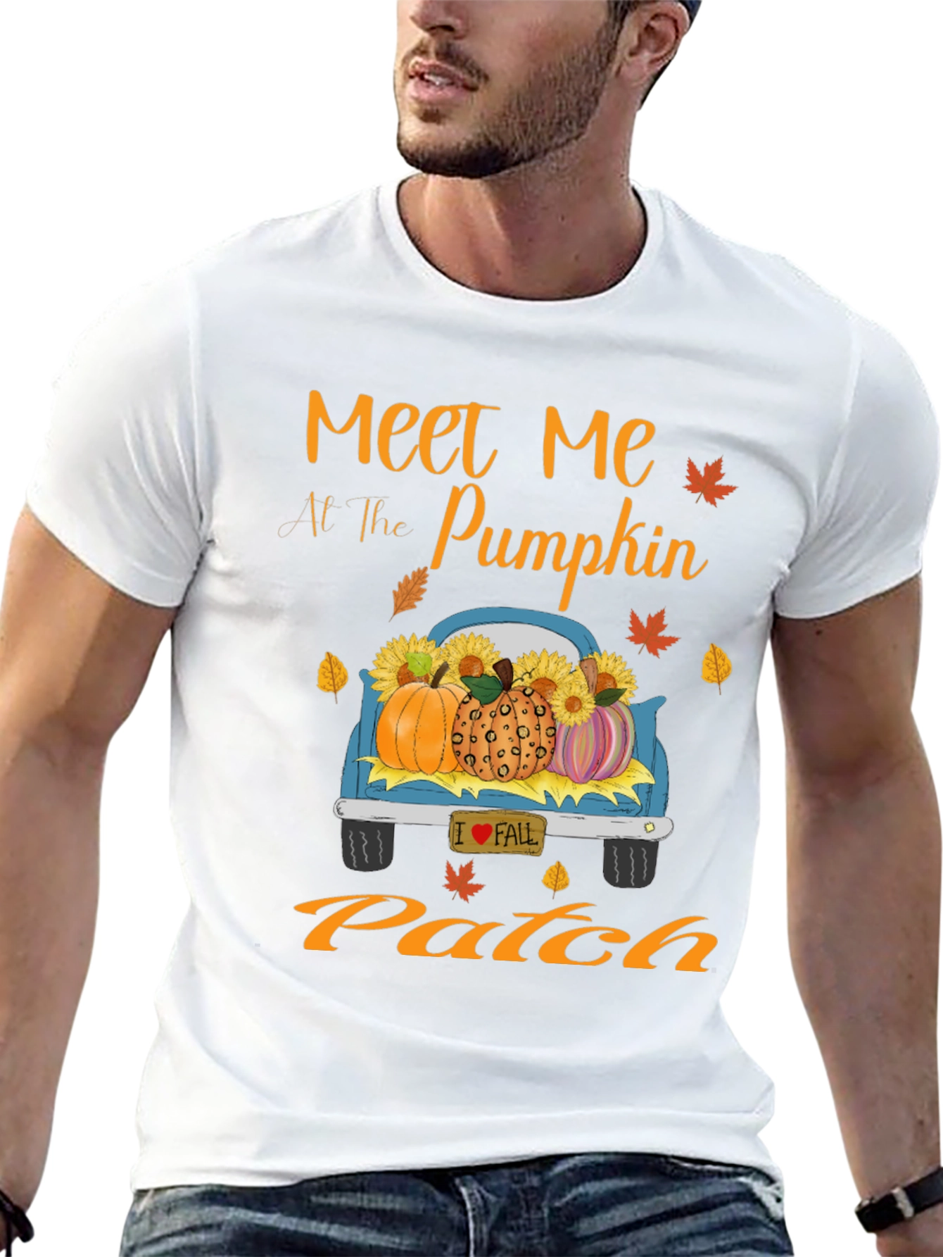 Fall Pumpkin Patch Truck T-Shirt