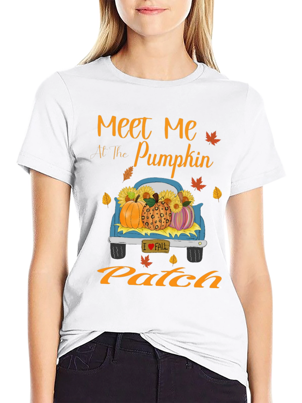 Fall Pumpkin Patch Truck T-Shirt