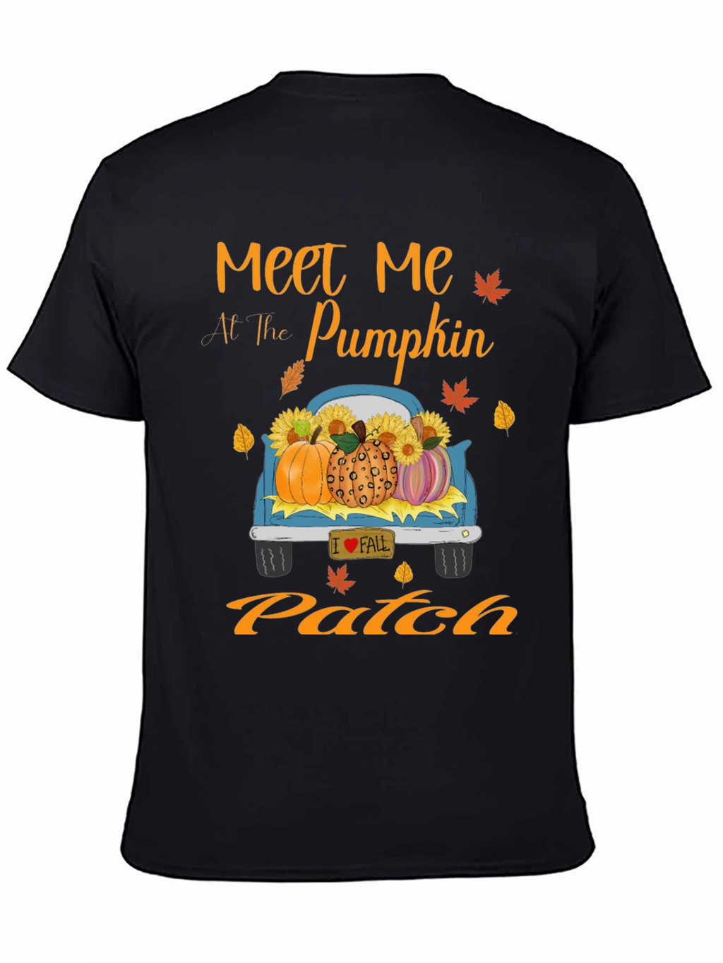 Fall Pumpkin Patch Truck T-Shirt