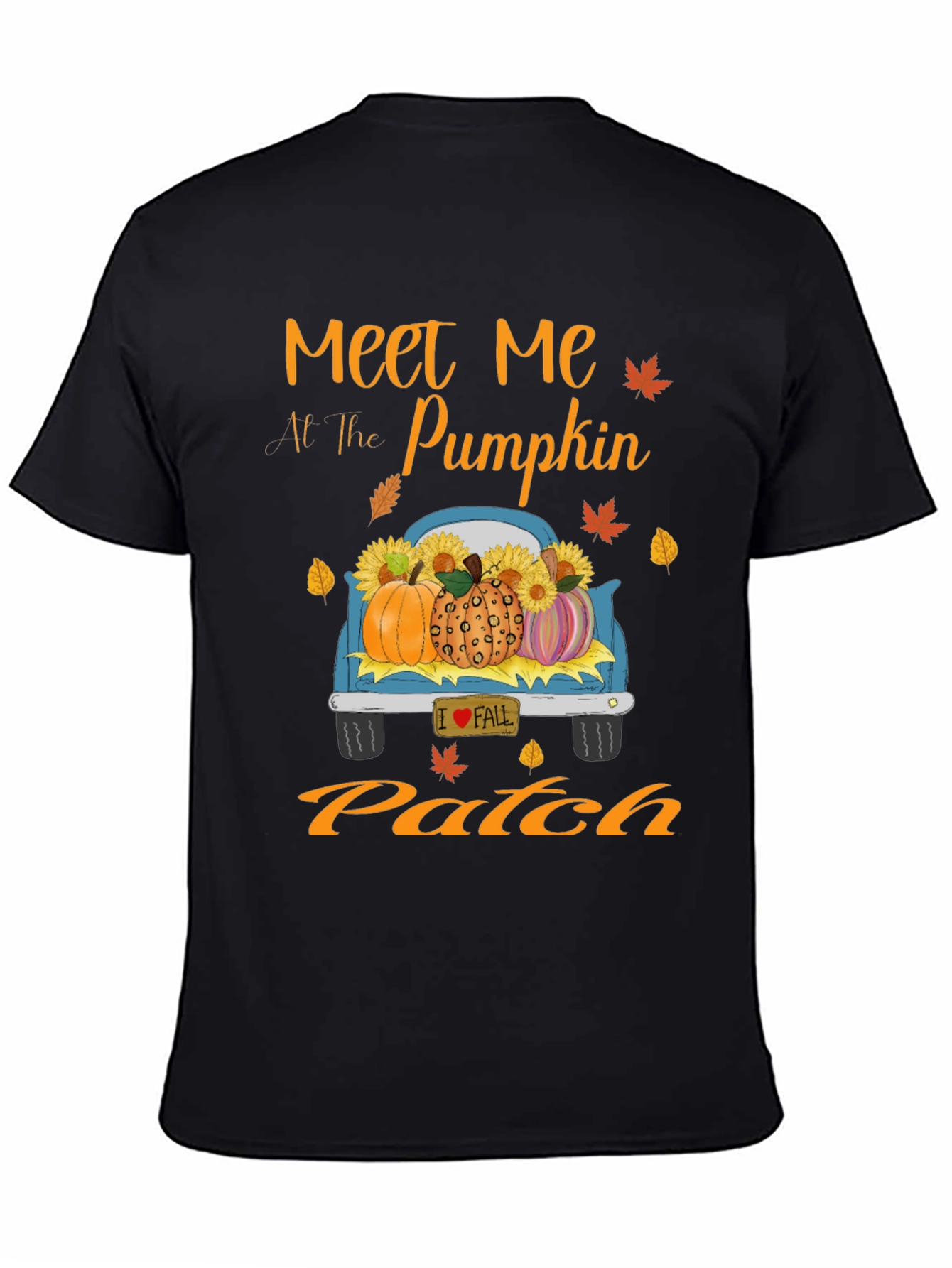 Fall Pumpkin Patch Truck T-Shirt