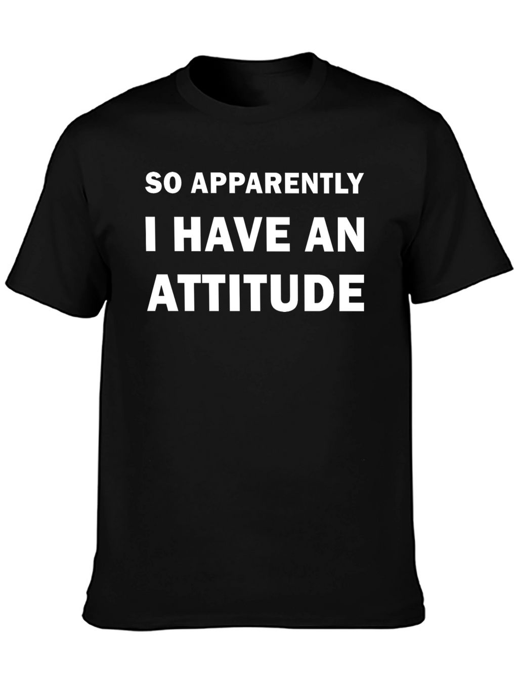 Attitude Graphic T-Shirt - Mens Humor Tee