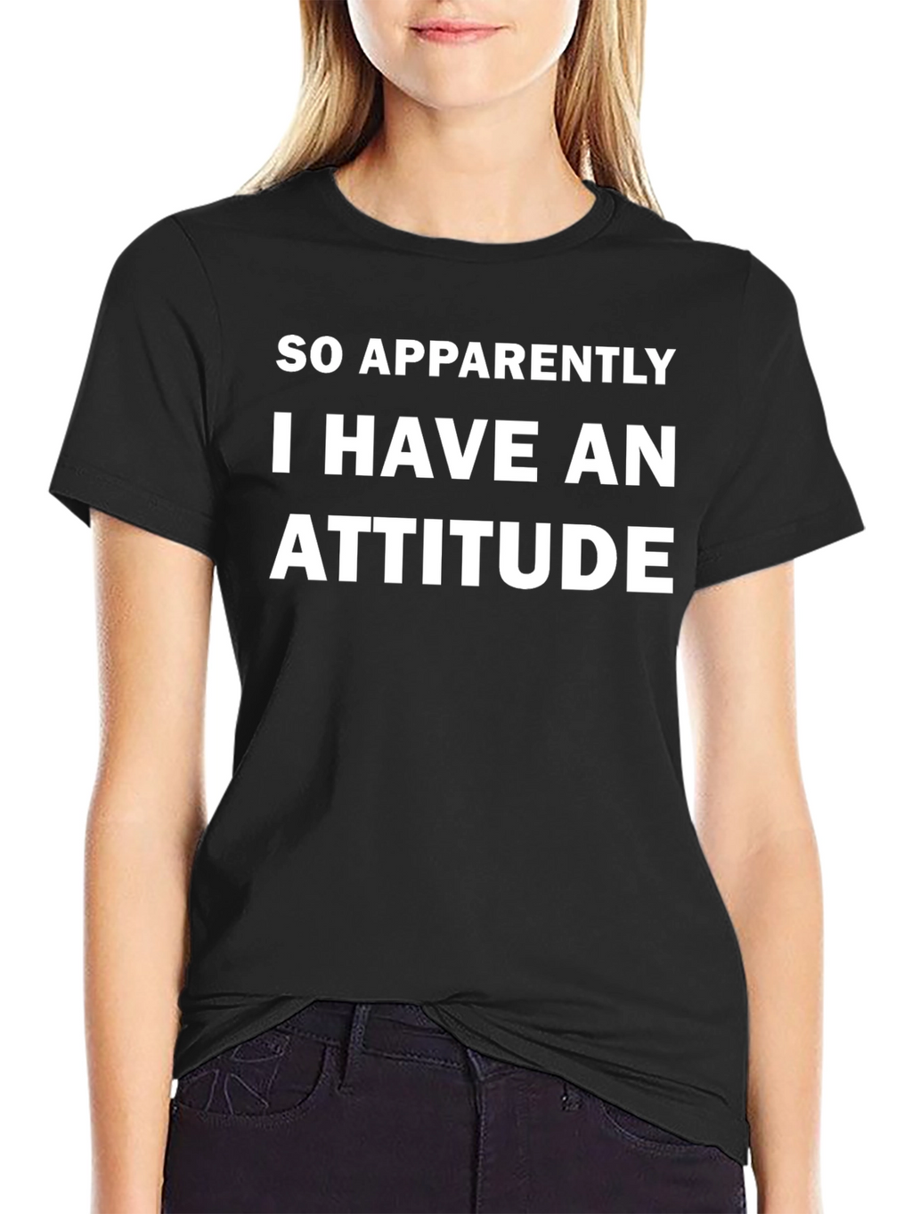 Attitude Graphic T-Shirt - Mens Humor Tee