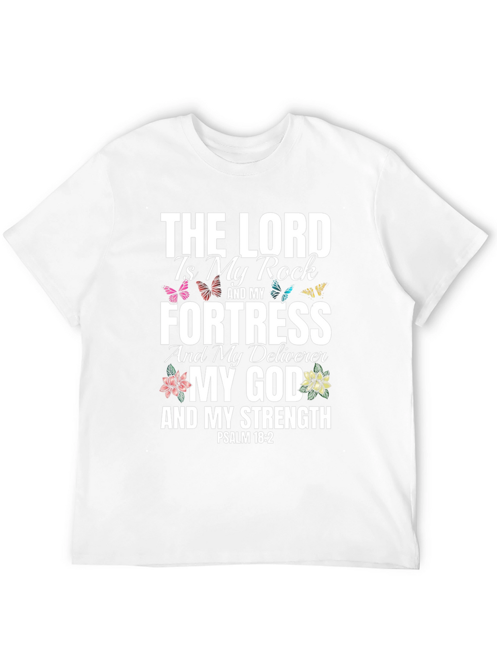 The Lord is My Rock Christian T-Shirt