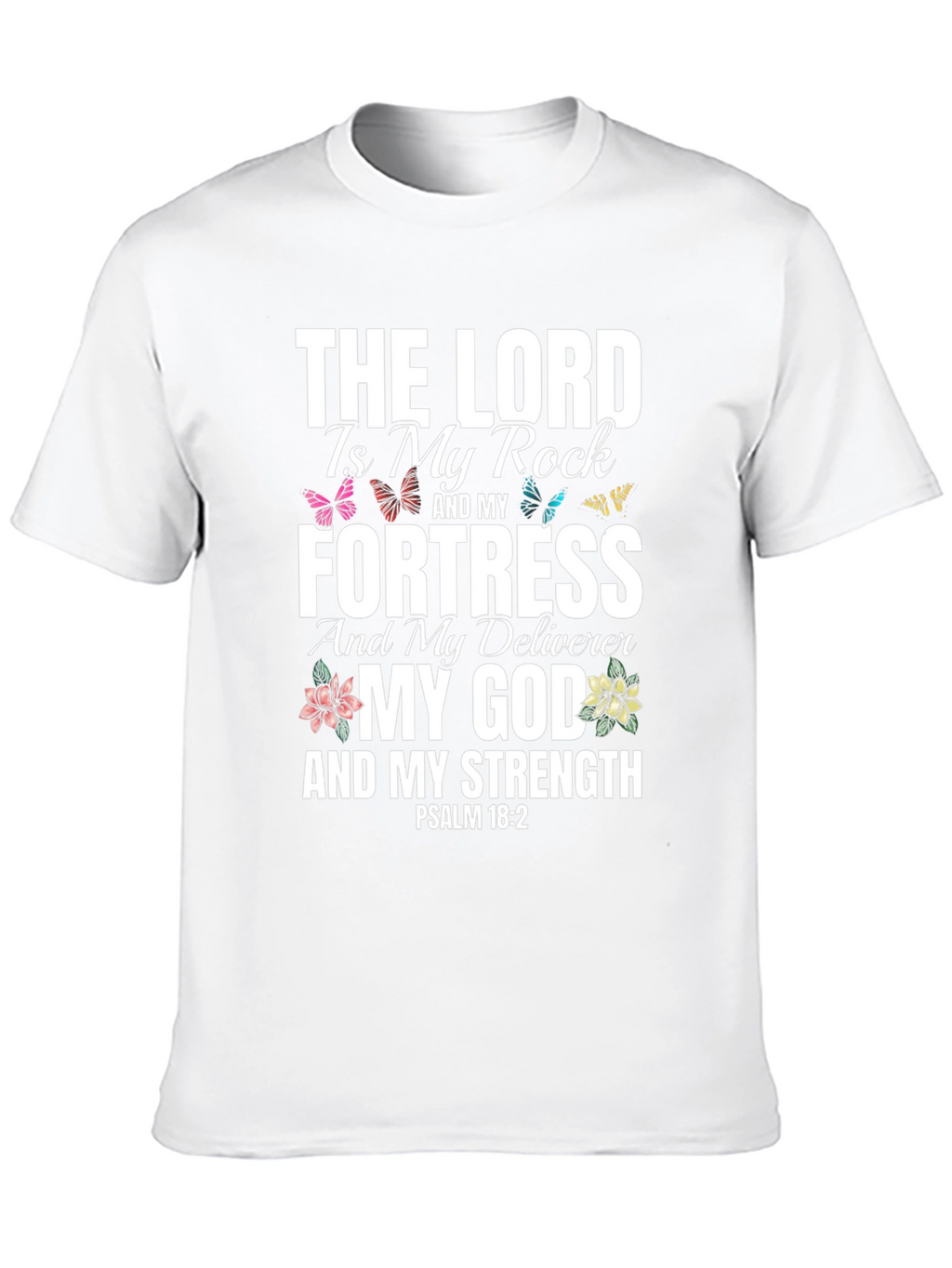 The Lord is My Rock Christian T-Shirt