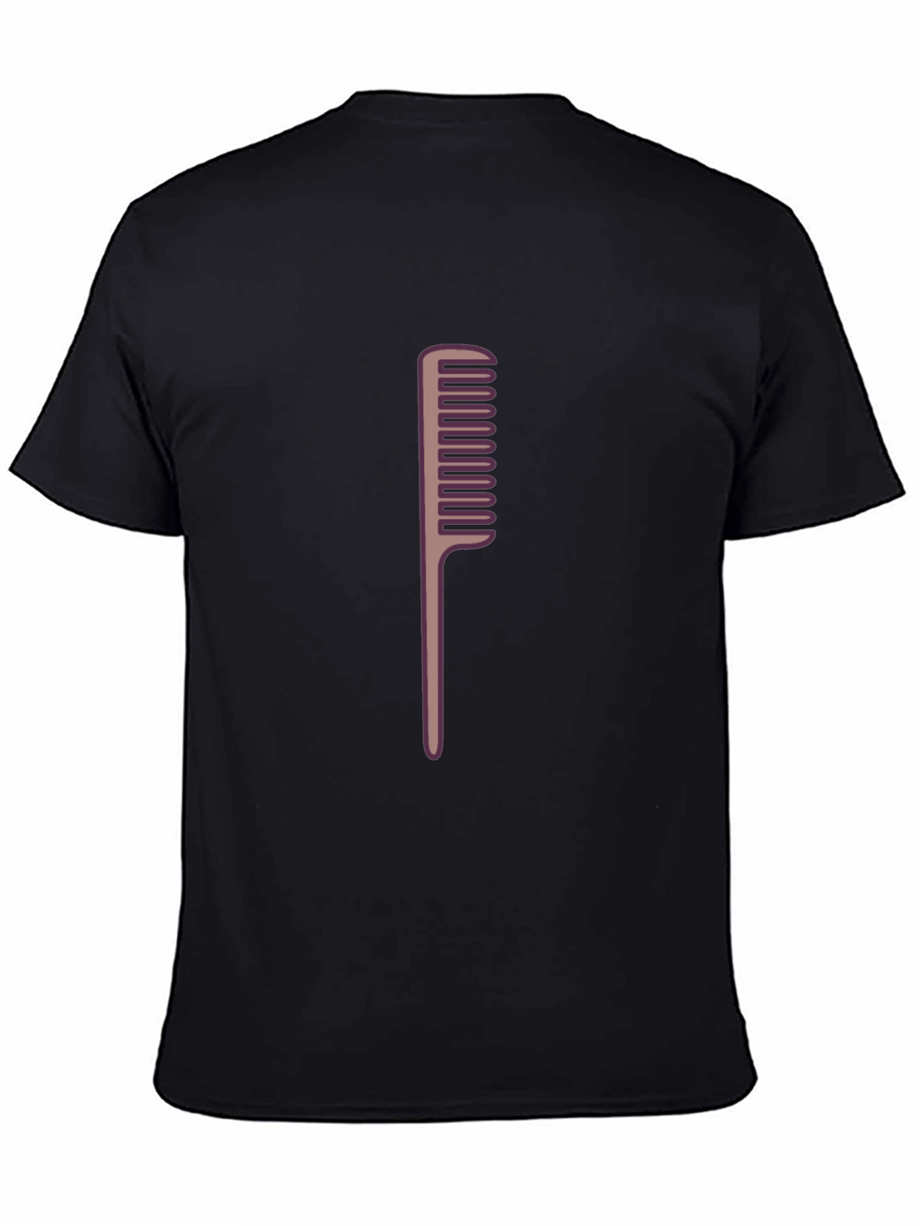 Comb Graphic Tee - Mens Black T-Shirt