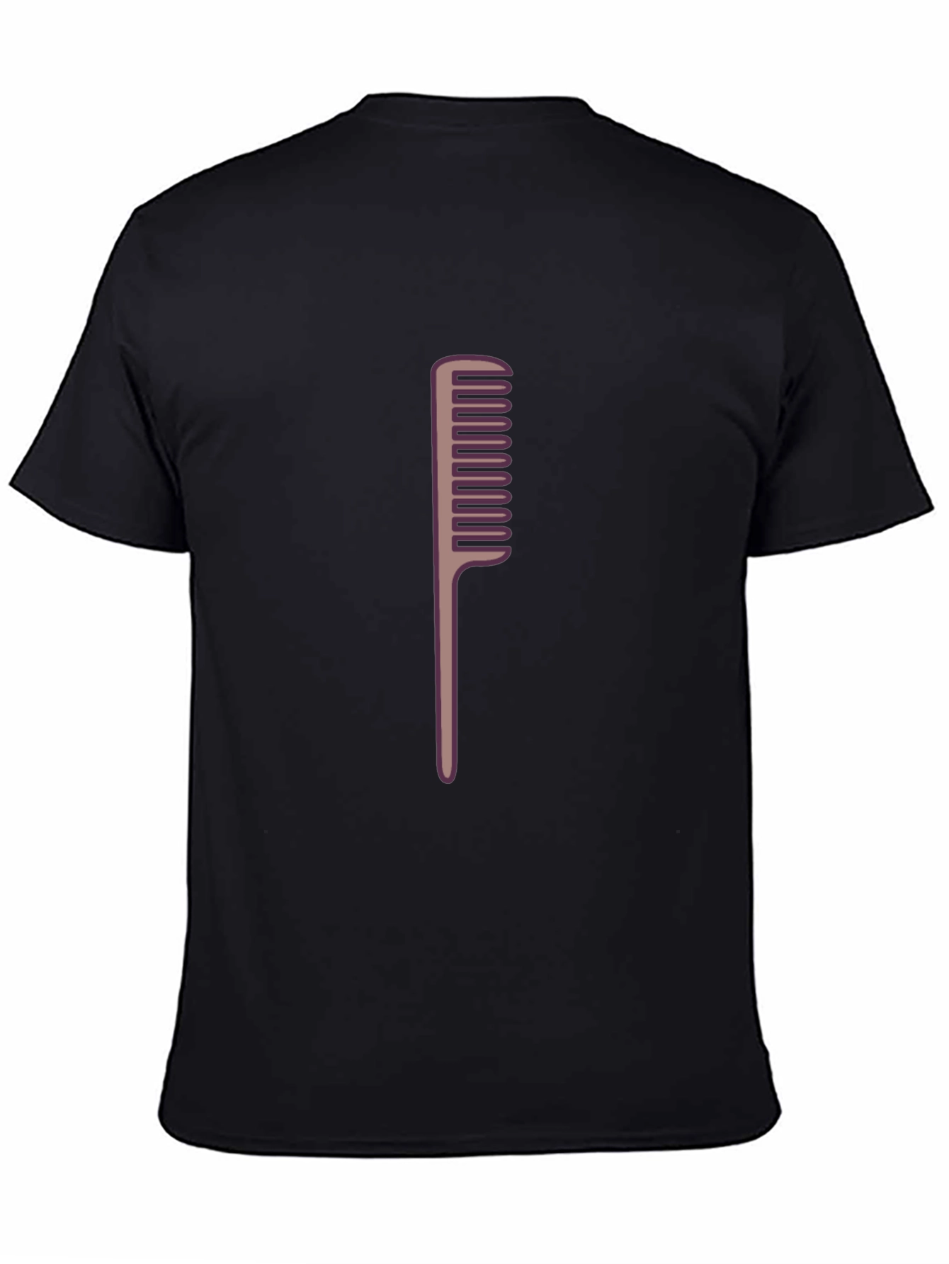 Comb Graphic Tee - Mens Black T-Shirt