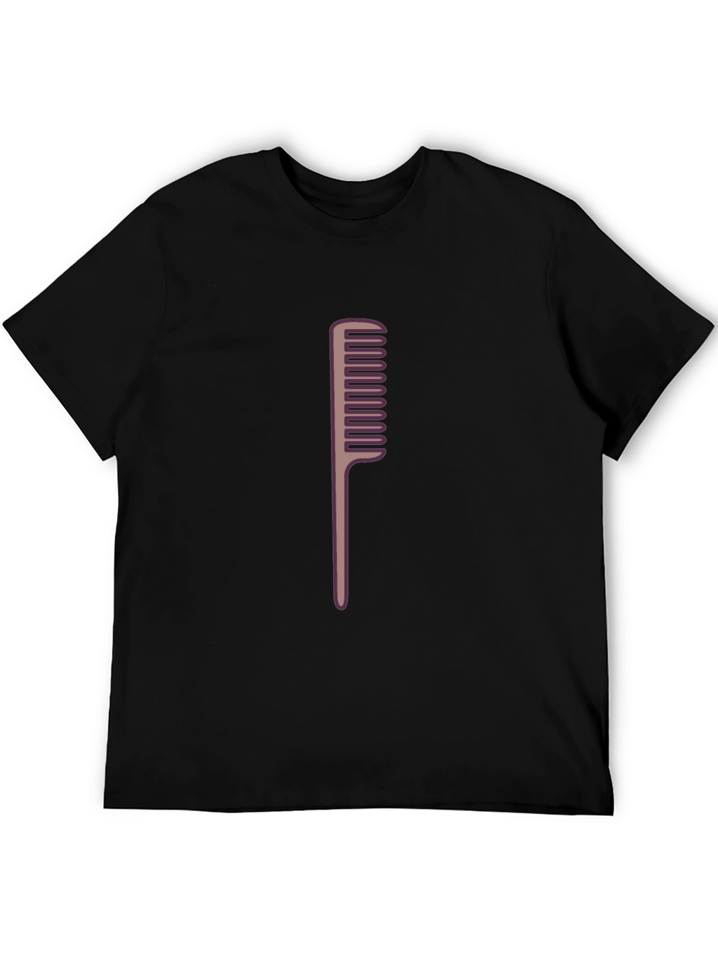 Comb Graphic Tee - Mens Black T-Shirt