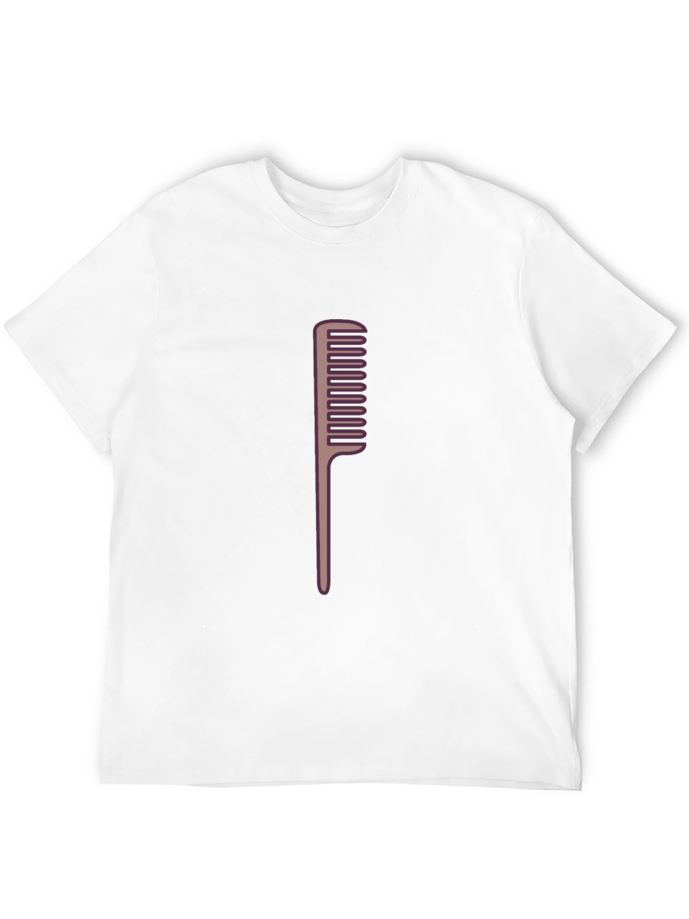 Comb Graphic Tee - Mens Black T-Shirt