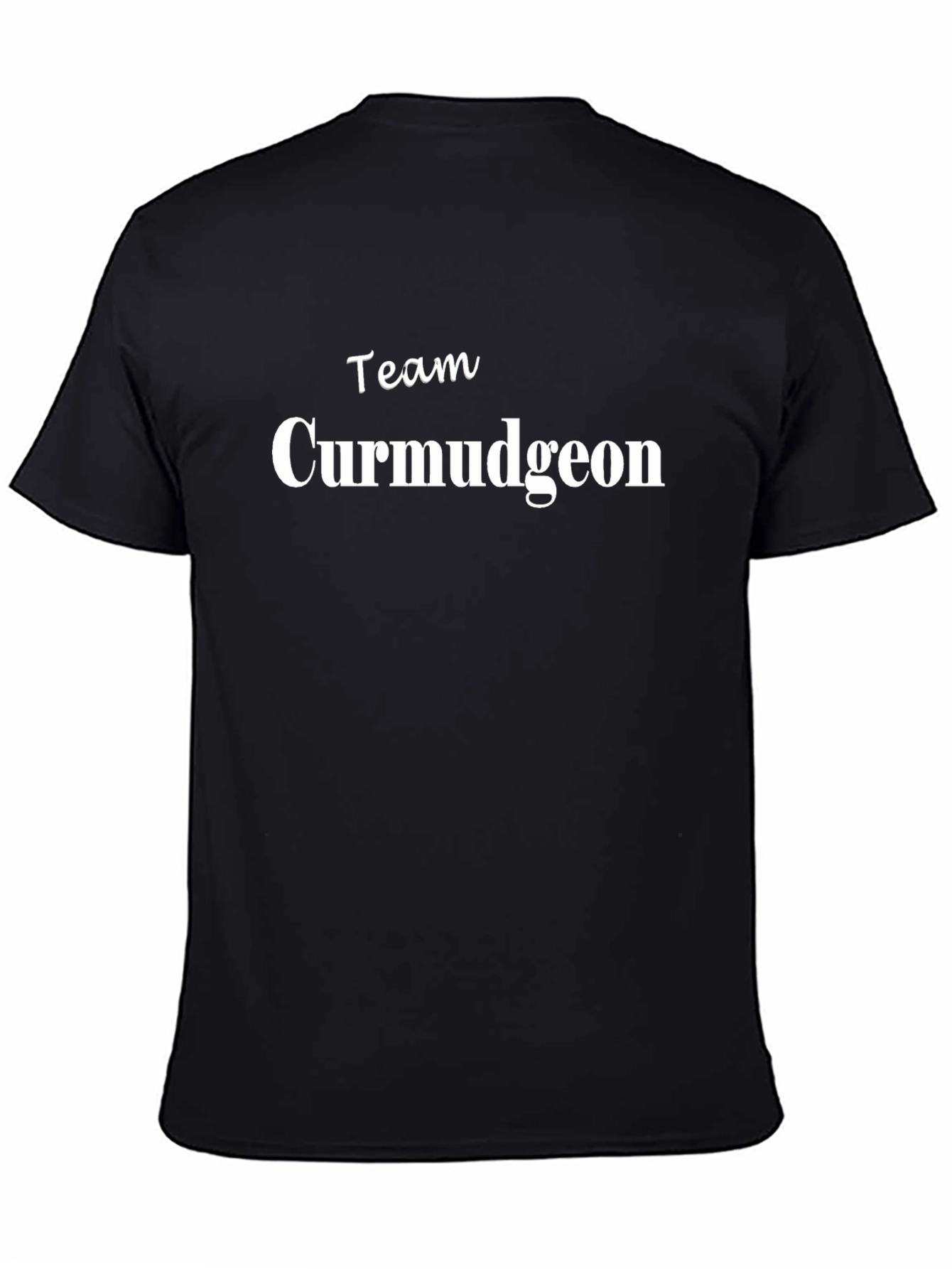 Team Curmudgeon Black T-Shirt