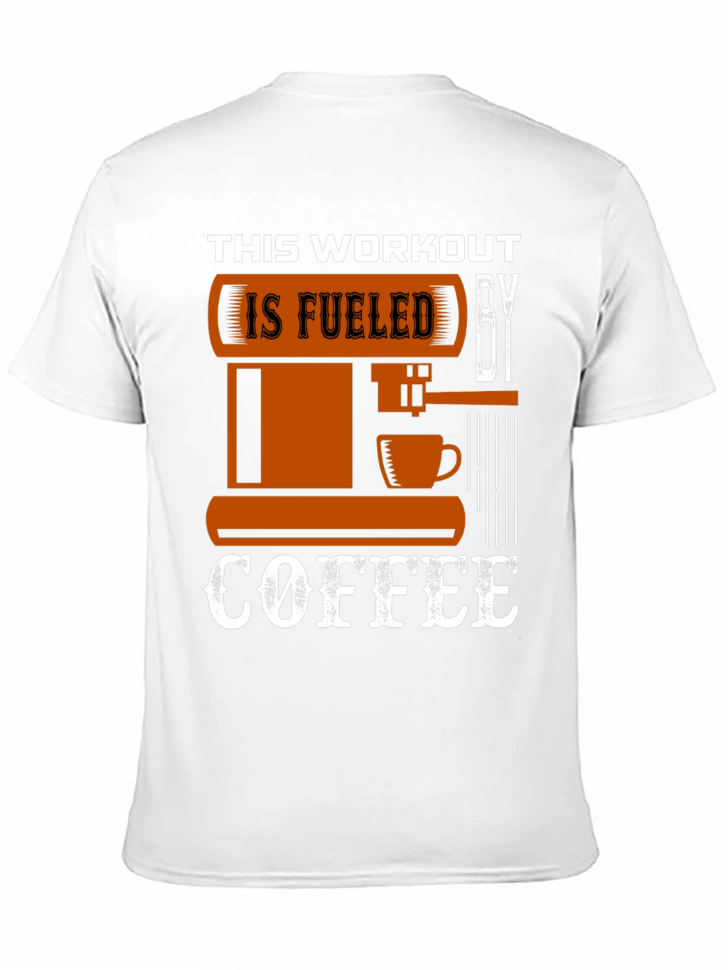 Fueled by Coffee Workout T-Shirt
