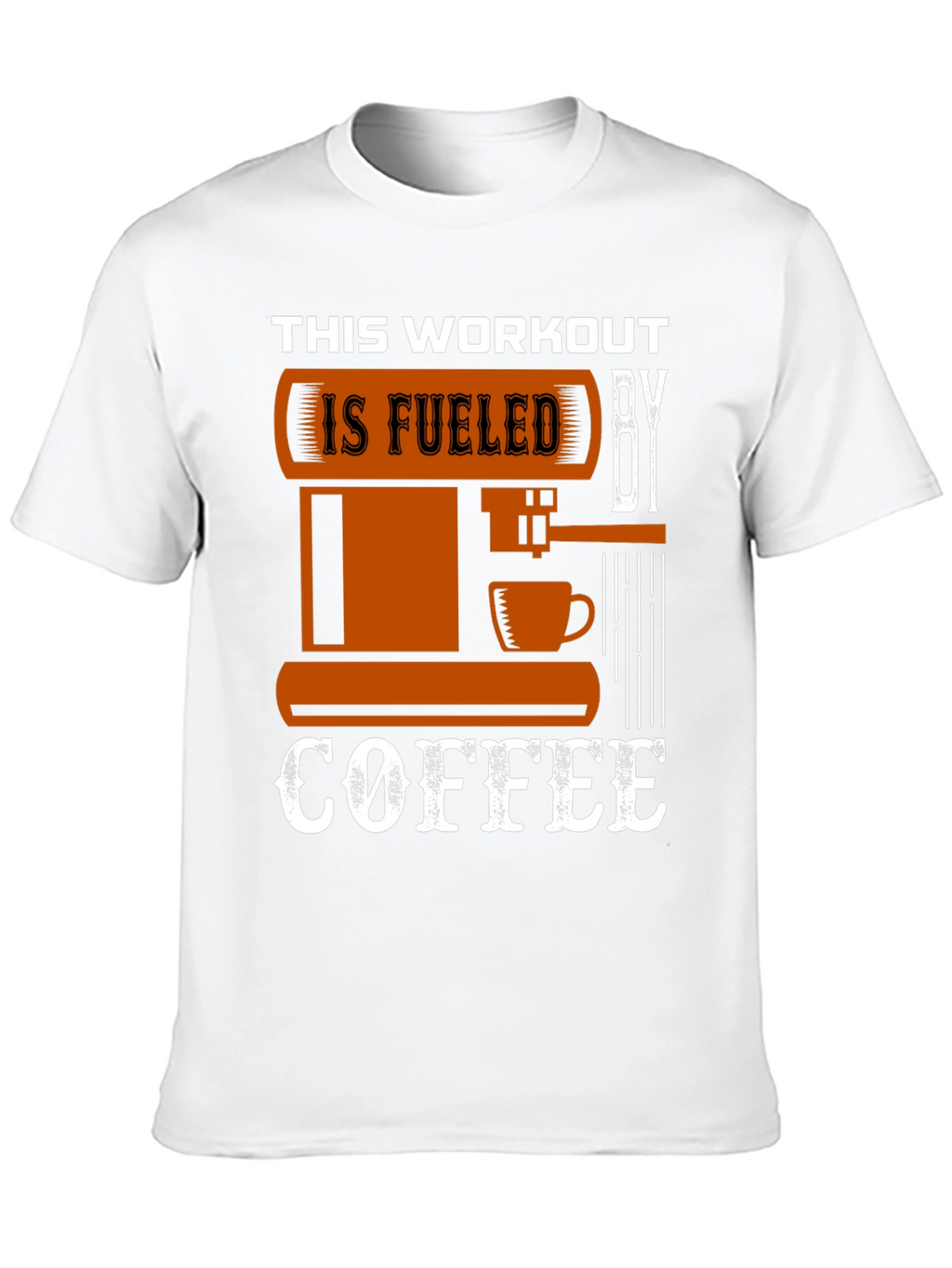 Fueled by Coffee Workout T-Shirt