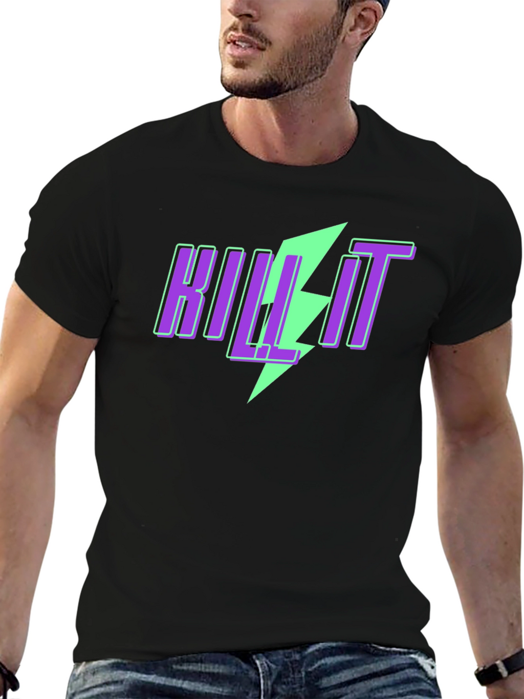 Kill It Bolt T-Shirt - Graphic Tee