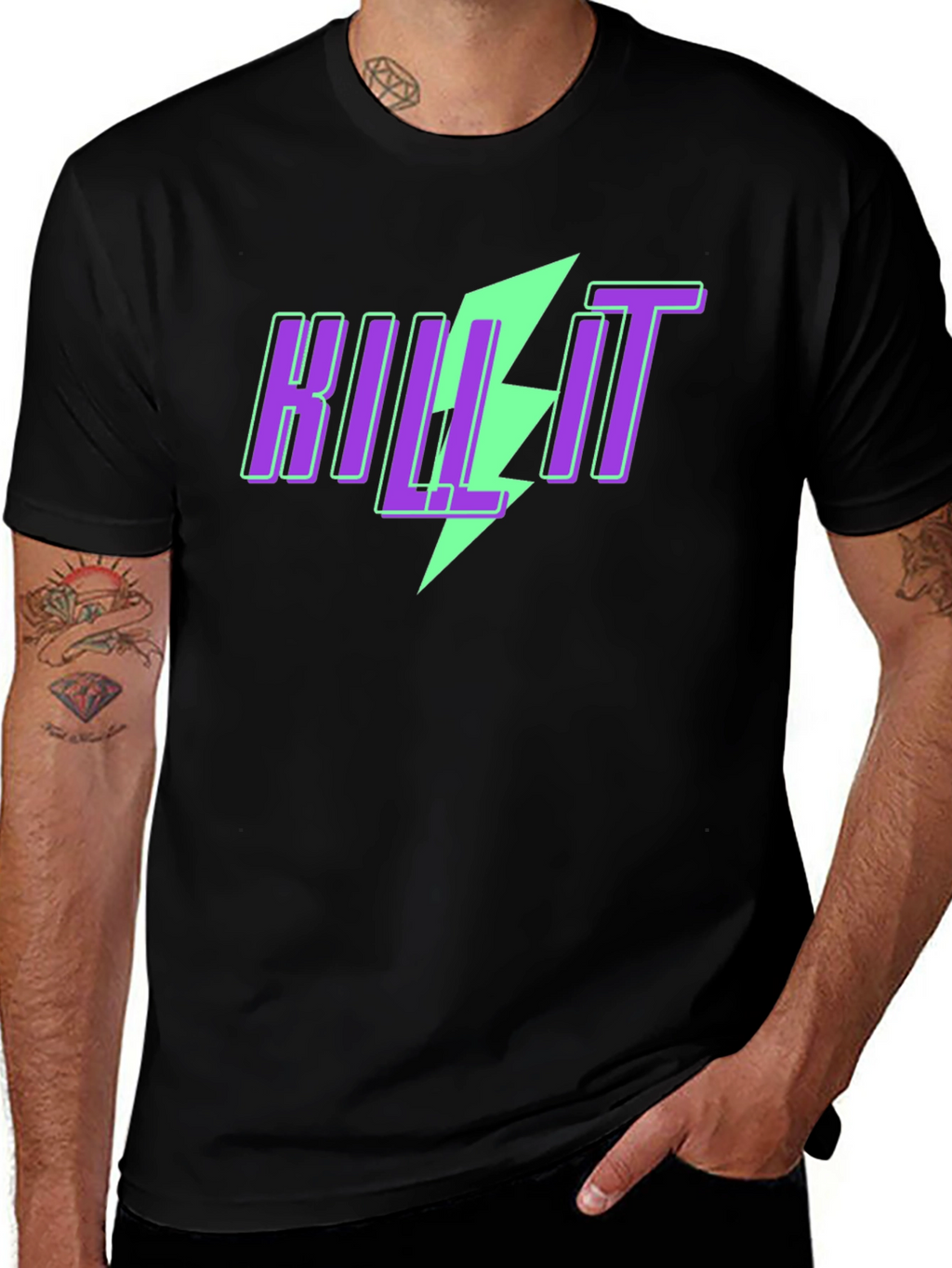 Kill It Bolt T-Shirt - Graphic Tee