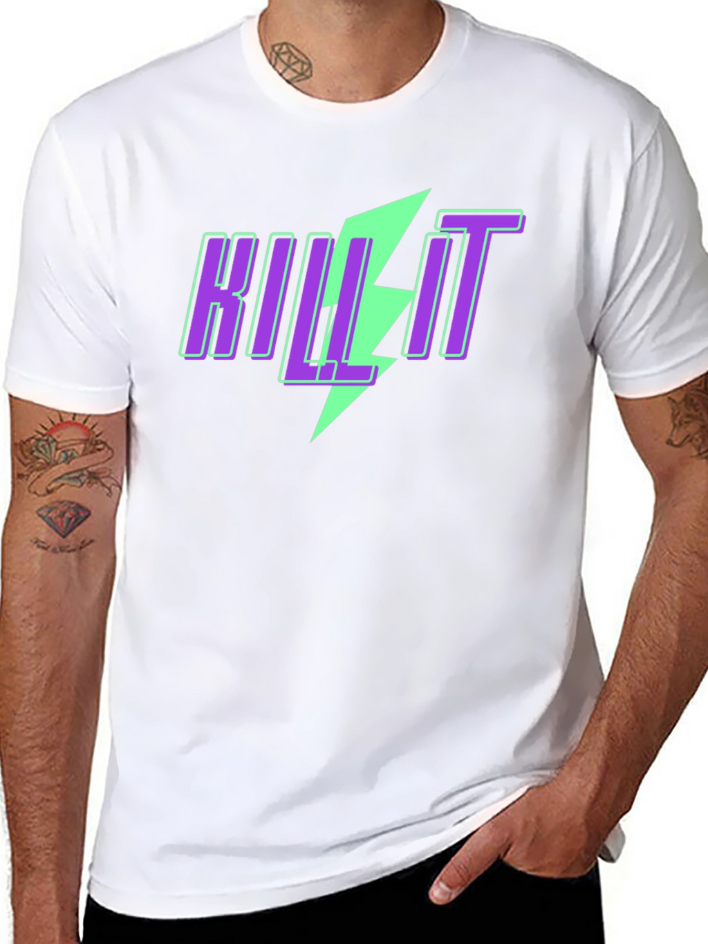 Kill It Bolt T-Shirt - Graphic Tee