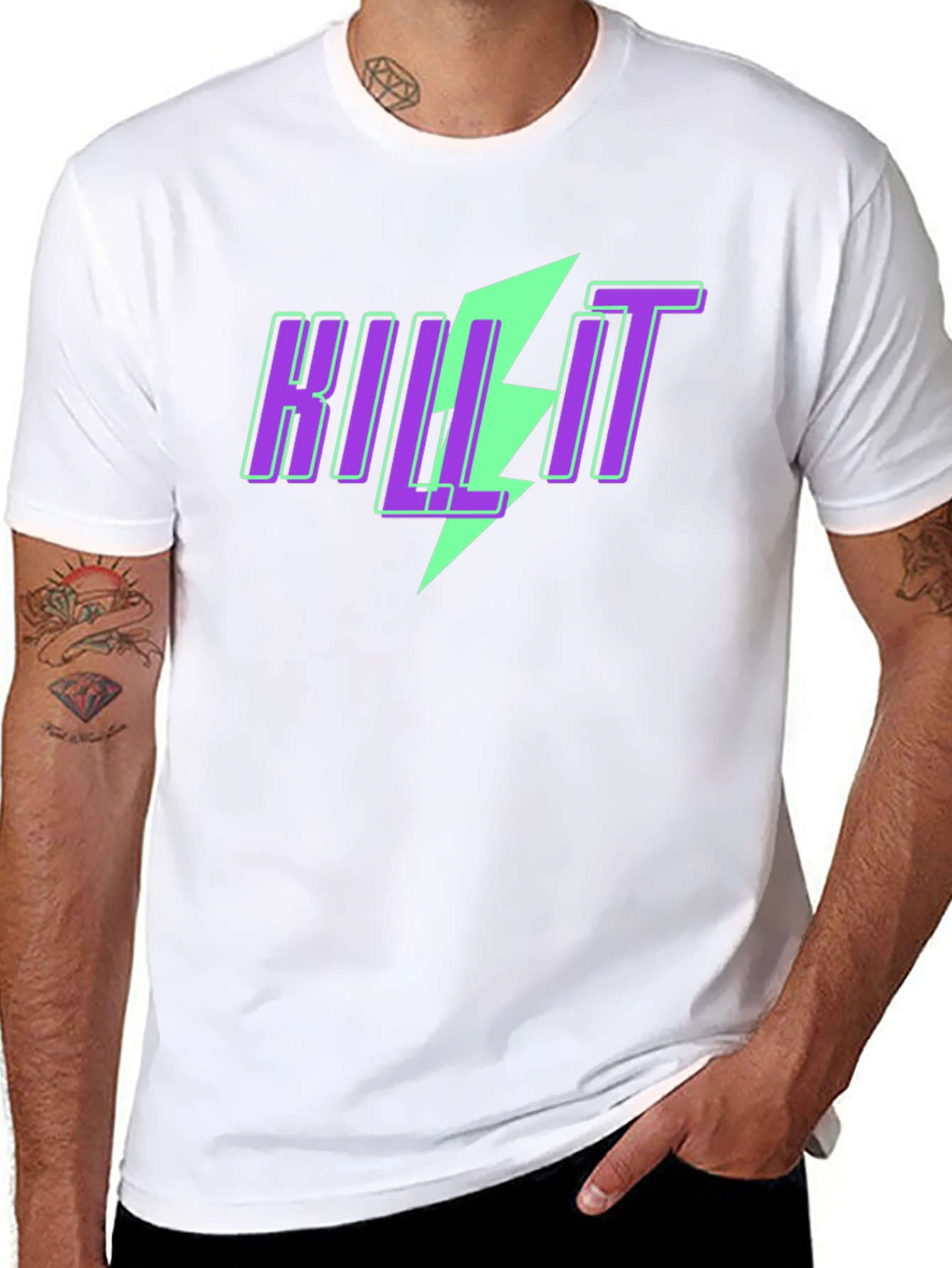 Kill It Bolt T-Shirt - Graphic Tee