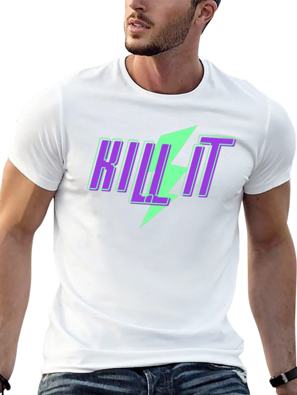 Kill It Bolt T-Shirt - Graphic Tee